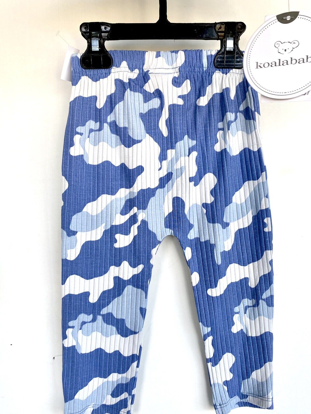 Koala Kids Baby Blue Camouflage Rib Pjs 12-18 Months Price $25