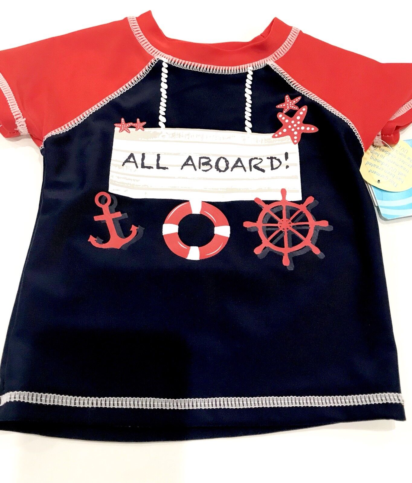 Sol Swim Baby Rash Guard And Shorts. NWT Retails $24 Price $16 3-6 Months