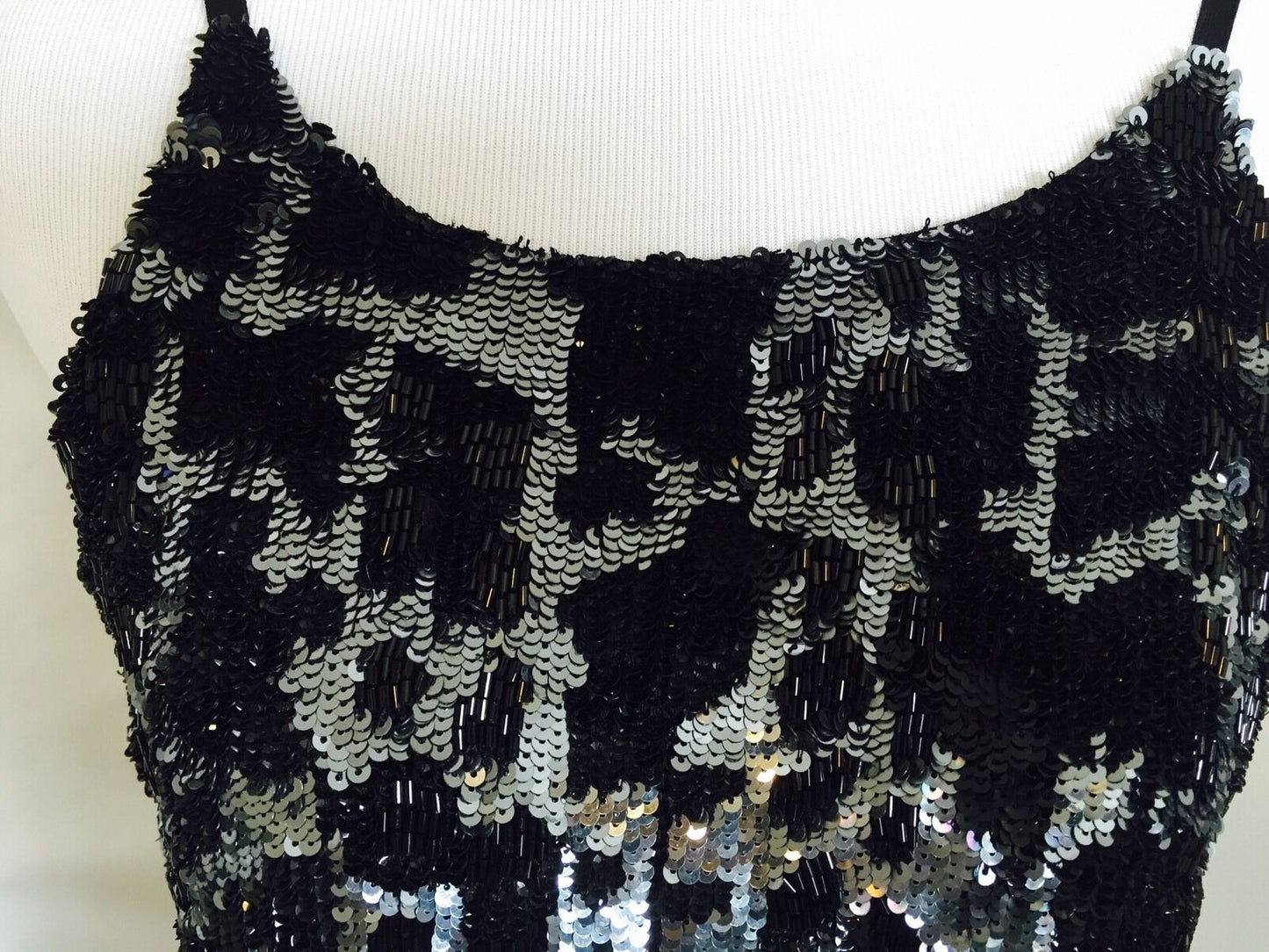 AllSaints Massi Sequin Formal/prom/ Black Dress. Sz 6 NWT Retail $540 Price $185