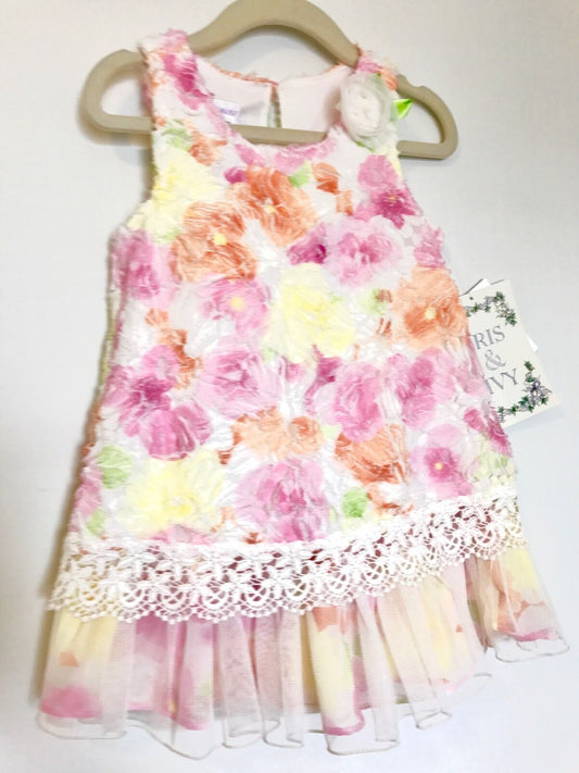 Iris And Ivy 2pc Baby Dress. NWT Retails $64 Price $$29.50