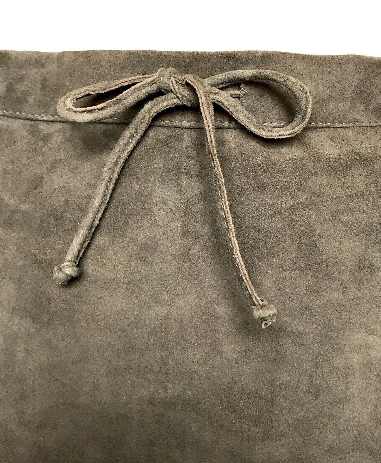 AllSaints Haslam Suede Leather Skirt NWT Size 0 Retails $360 Price $158 NWT