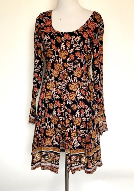 Raga NEW Boho Floral Romper Dress. Retails $106 Price $58. Size XS