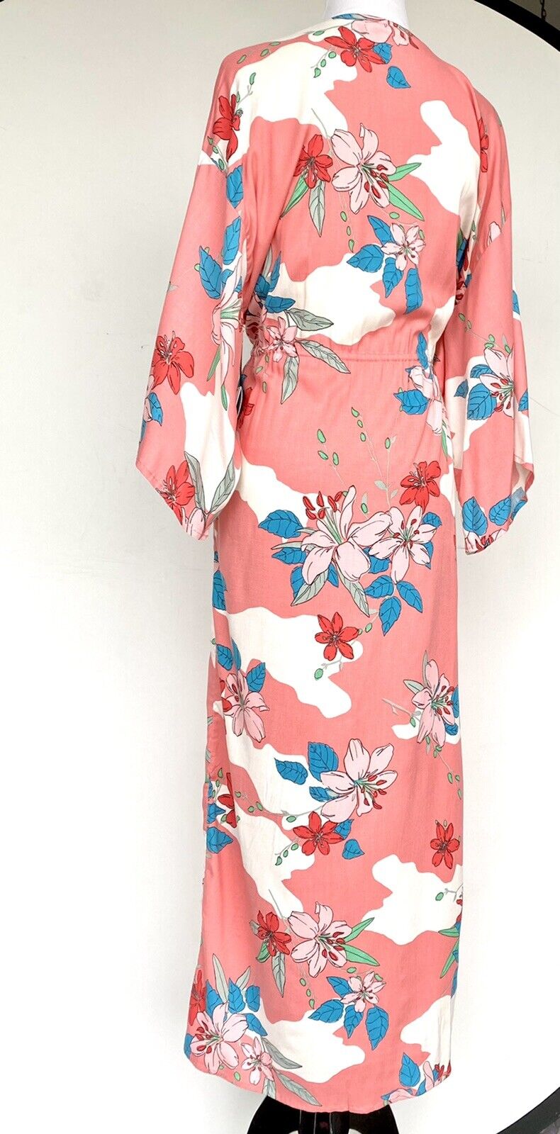 Amuse Society Ginger Guava Kimono cover up . Retail $86 Price $48 NWT