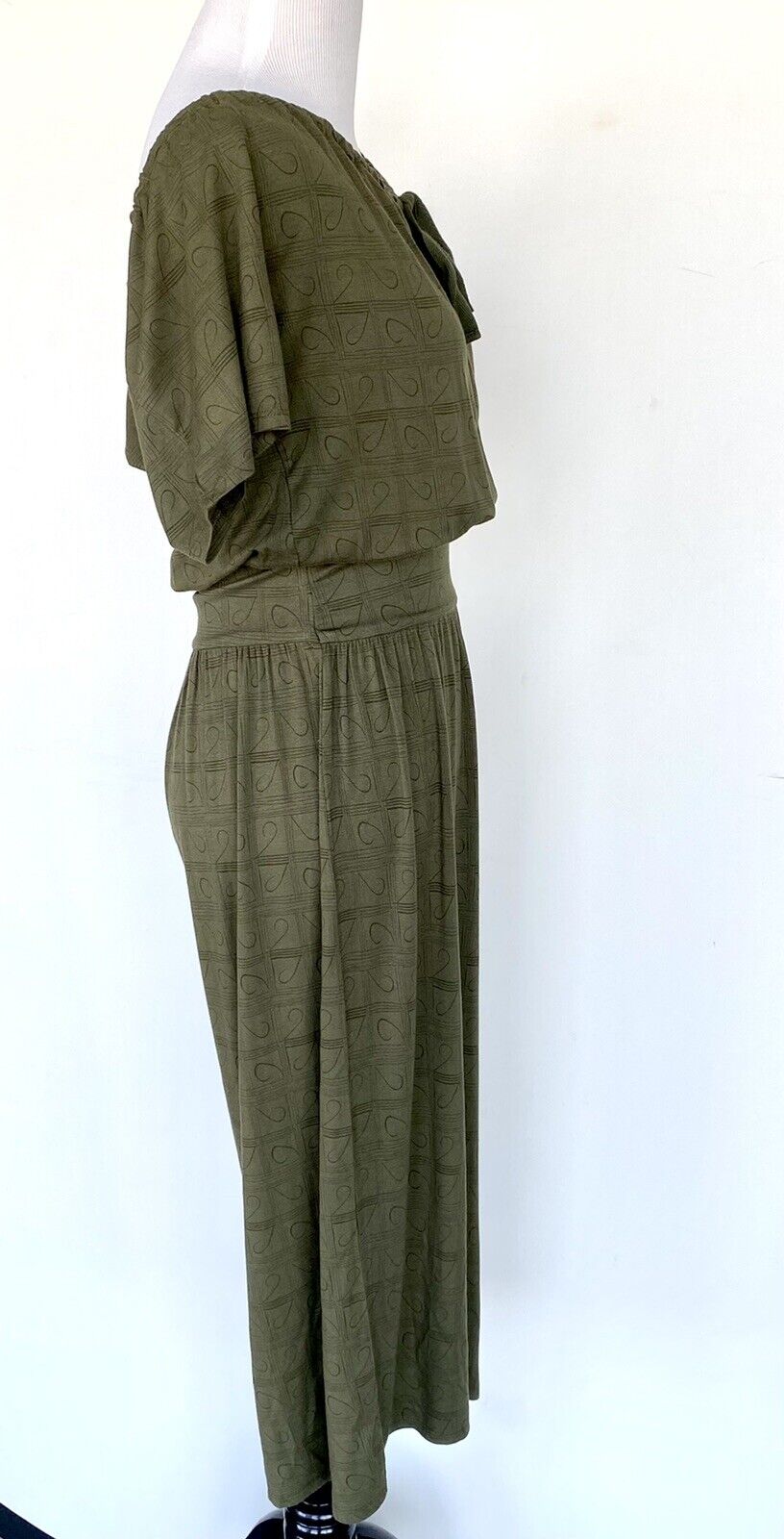 Sundance Felicity Jumpsuit Olive Green Retails $128 Price $64 NWT Size XS