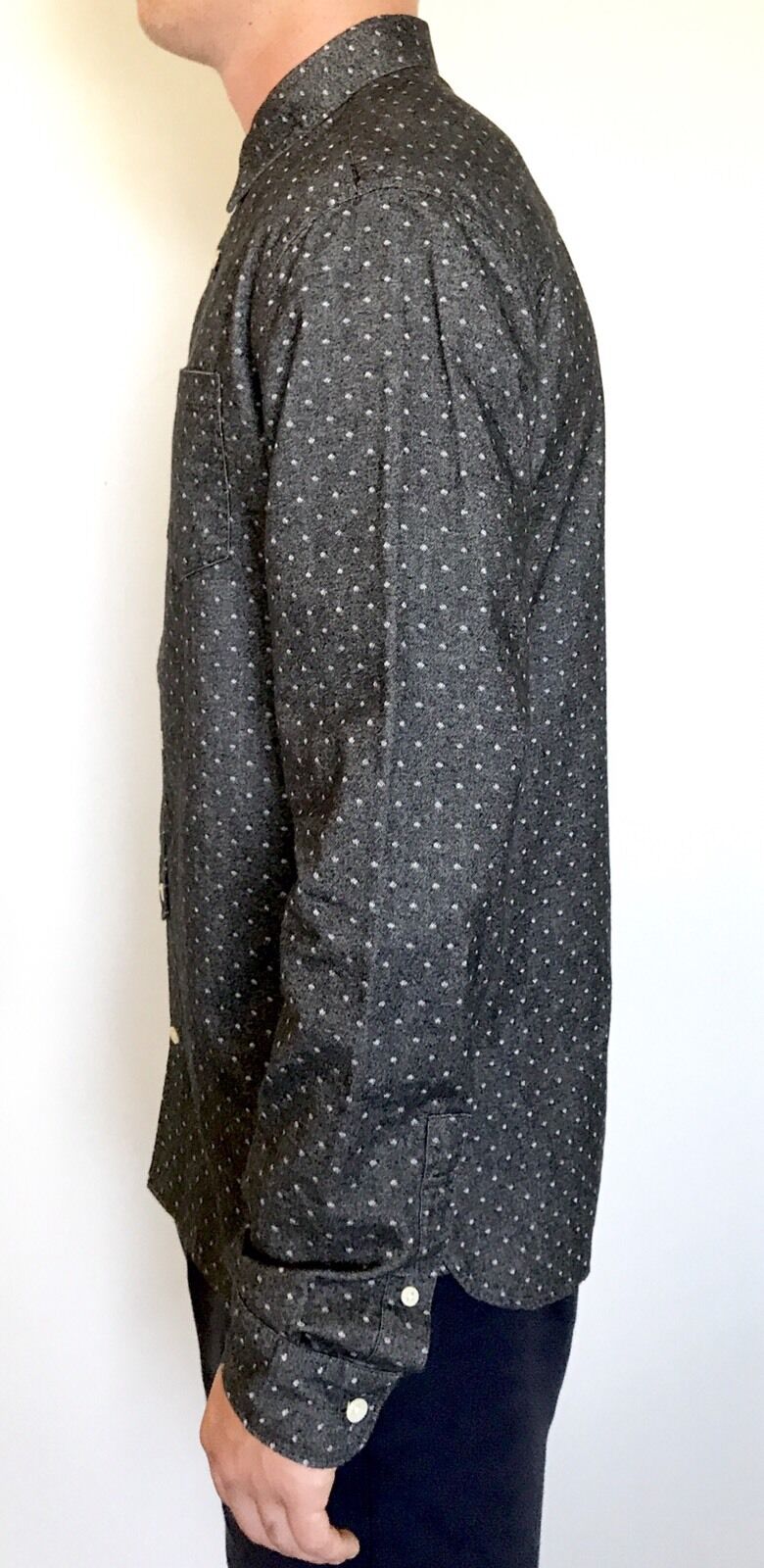 AllSaints Cresco  Spot LS Shirt  Retail $178 NWT Price $78 All Saints S