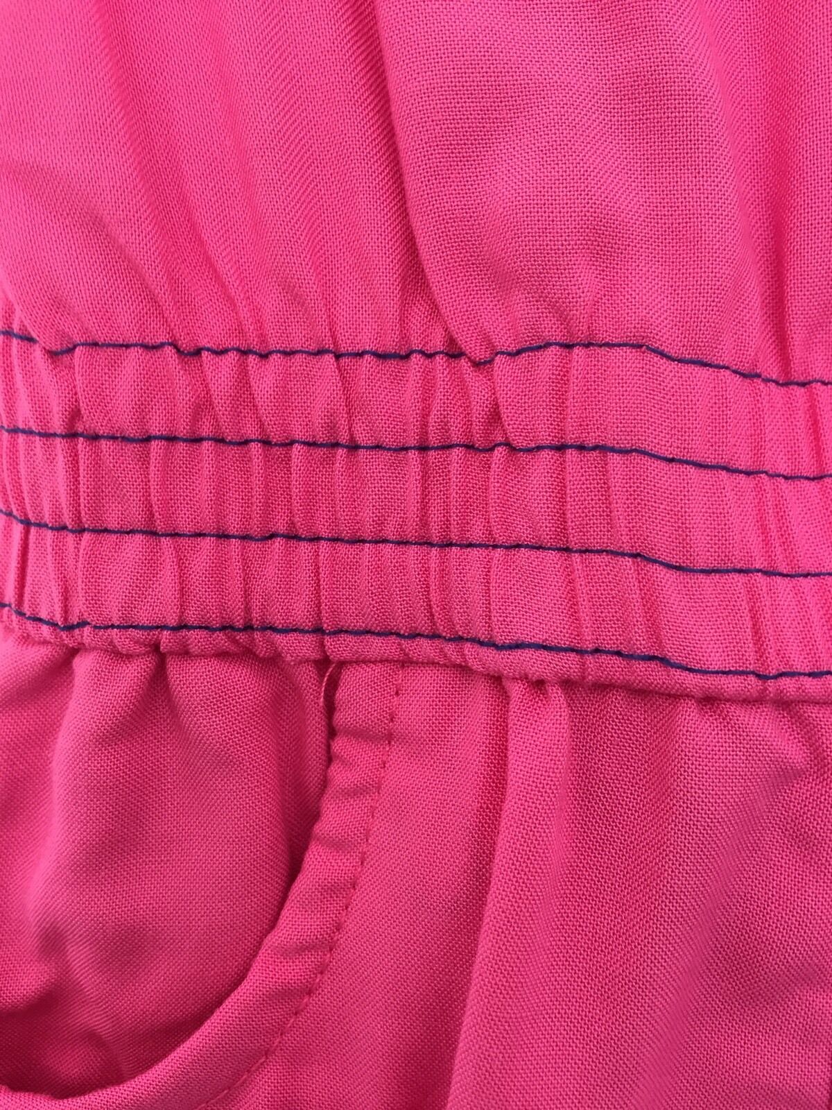 U.S. POLO ASSN. Ruffle pink short Romper. NWT Age 12 M Retails $30 Price $12.50