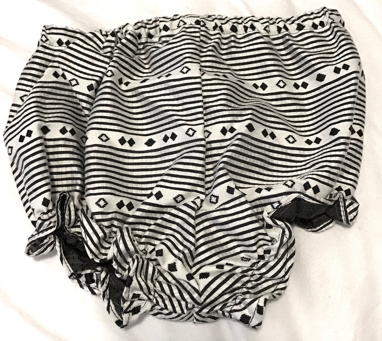Pippa & Julie 2pc Baby Dress & Knickers Black Stripe Under $68 Price $$32 18M