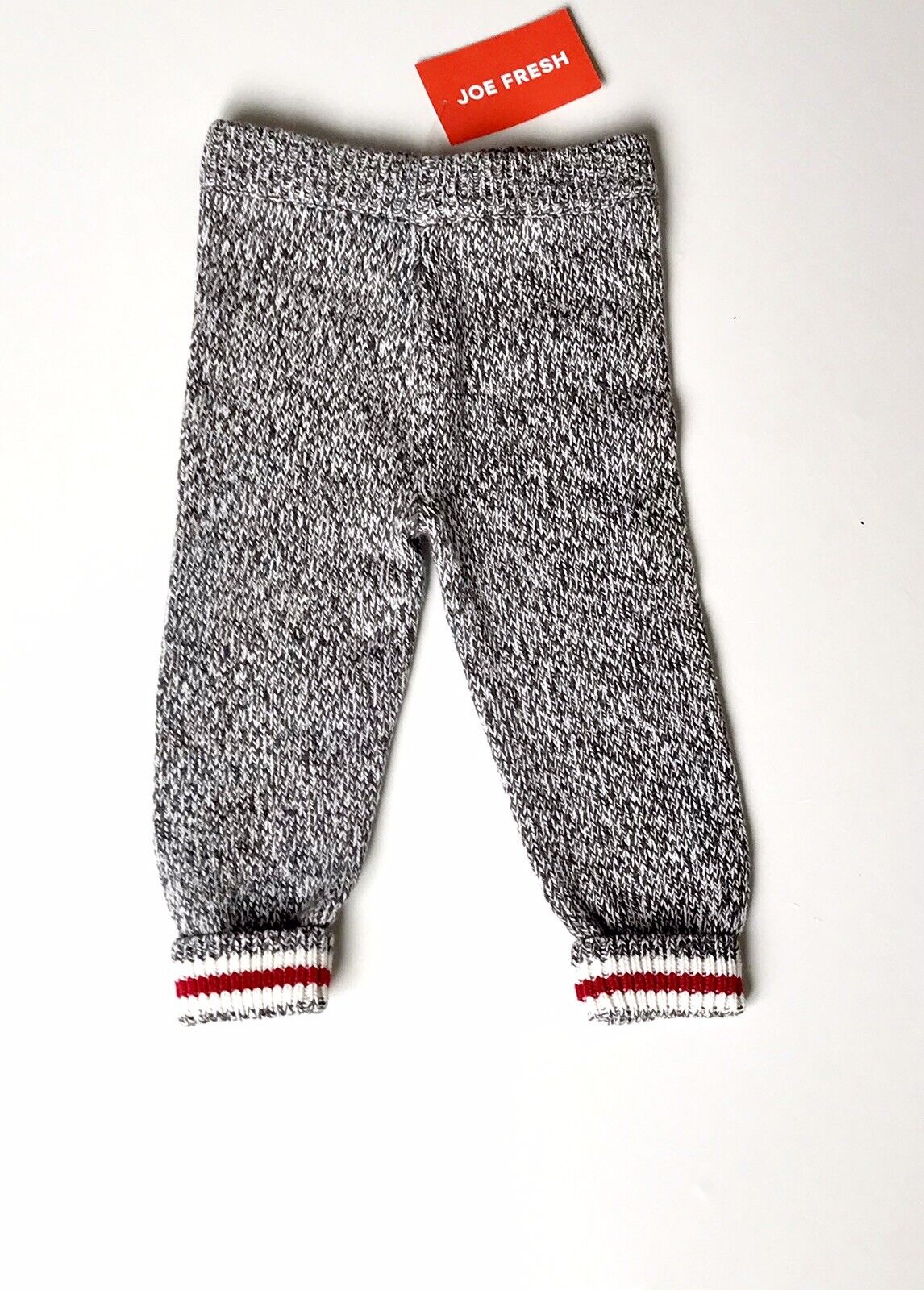 Joe Fresh Baby Knit Leggings Grey Melange. NWT Price $13 18-24 M
