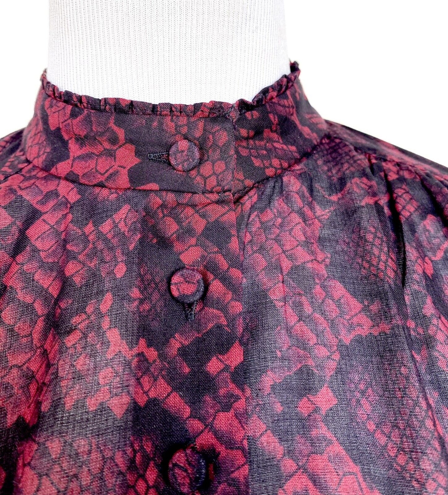 AllSaints Leonie Stanza Shirt NWT Retail $229 Price $96 Size 0 Vintage Style