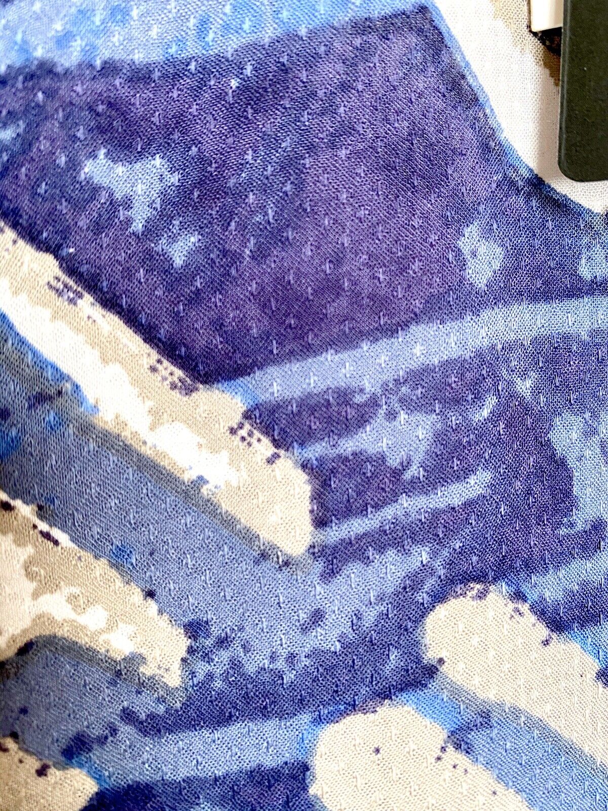 Nic + Zoe Blue & White Shift Dress / Coverup NWT Size XS Retail $178 Price $43