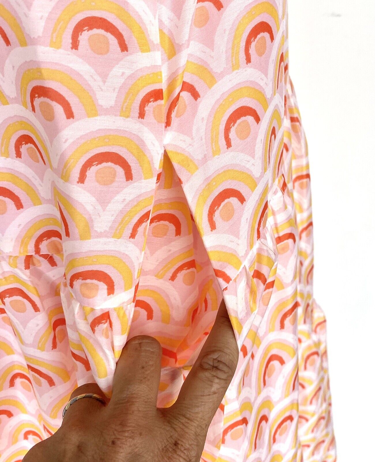 J Marie The Summer Tiered Midi Dress size XS Retail $118 Price $66