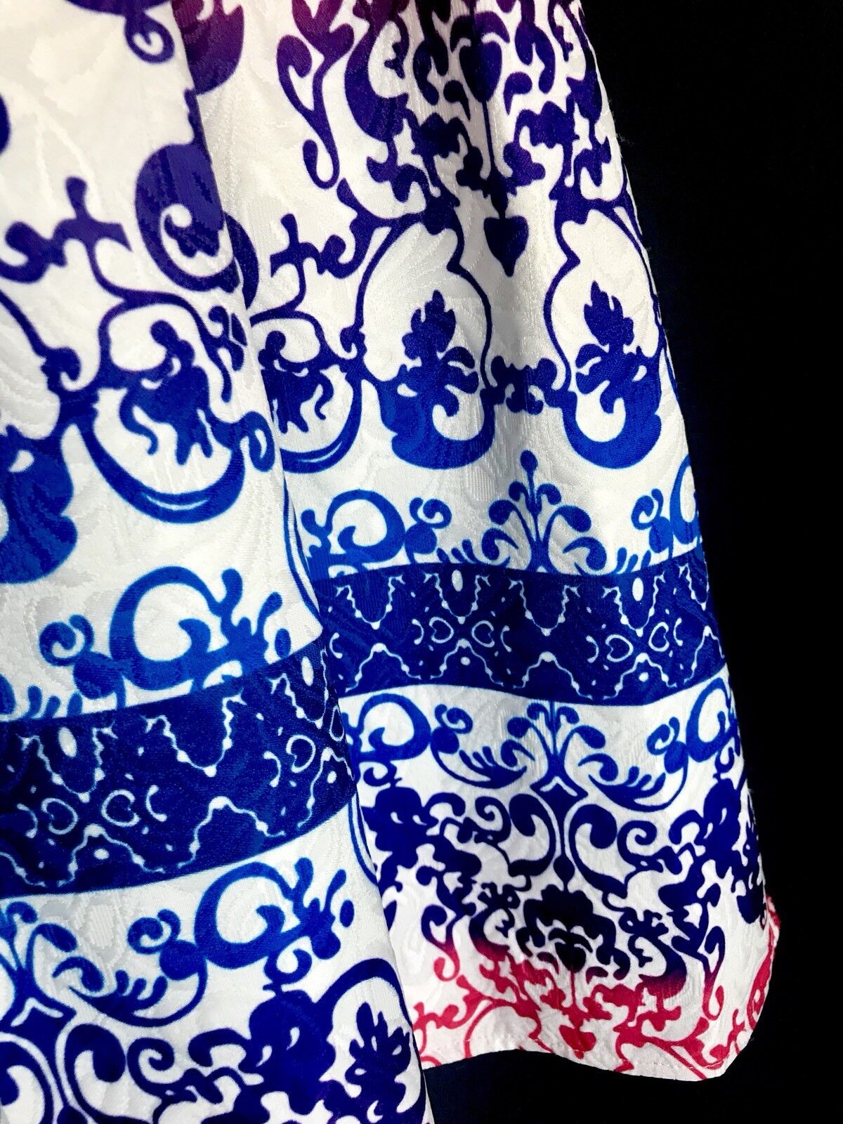 Blush White Damask Fabric Dress. Age 14 Retails $69 Price $25 NWT