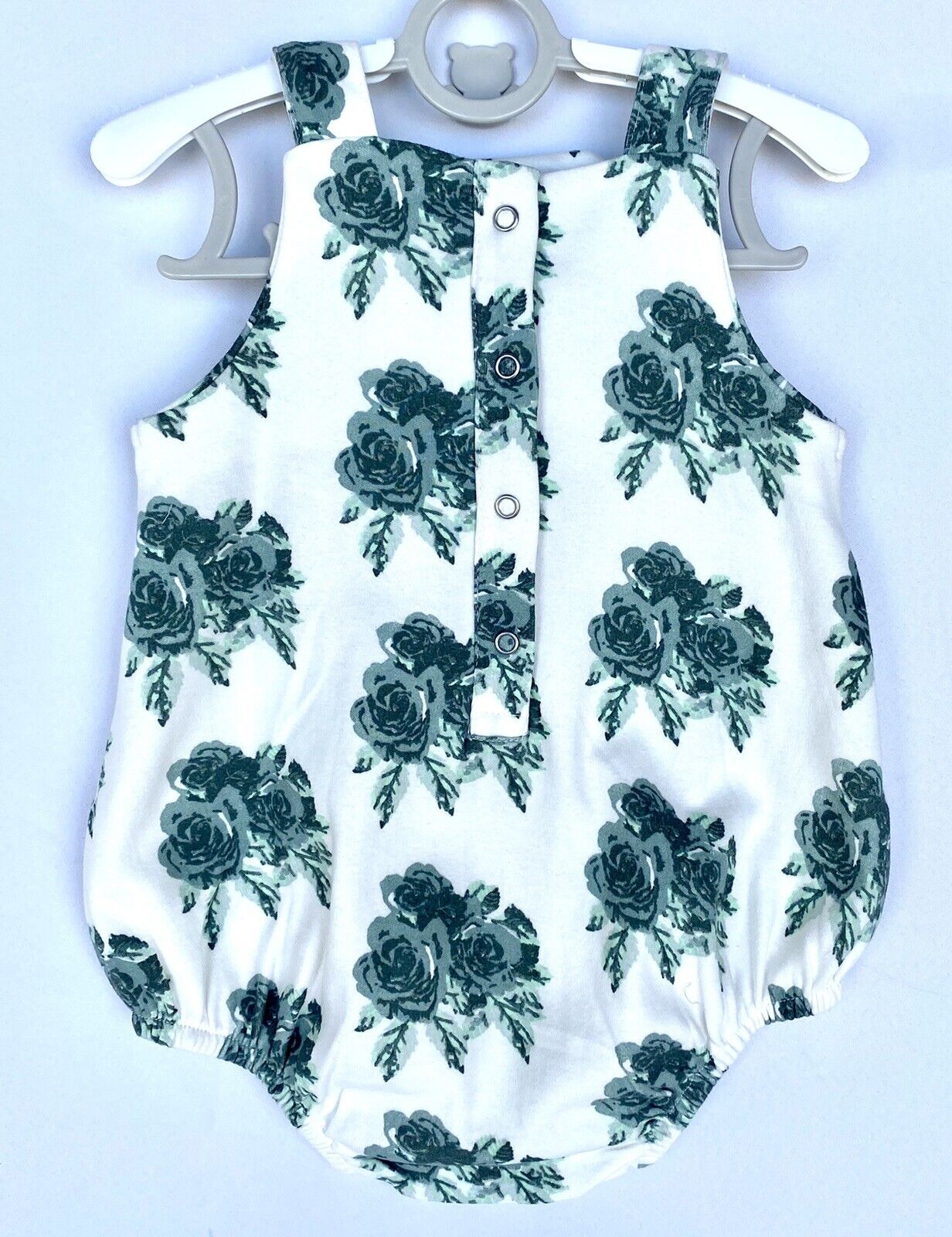 Kate Quinn 100% Organic Cotton Overall Bubble Romper Retail $36 Price $28 18-24M