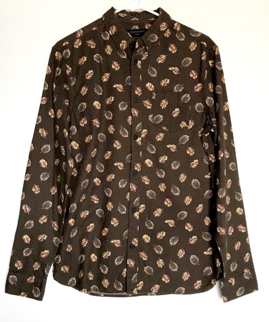 AllSaints Wieppe LS Shirt  Retail $165 NWT Price $76 All Saints Size S