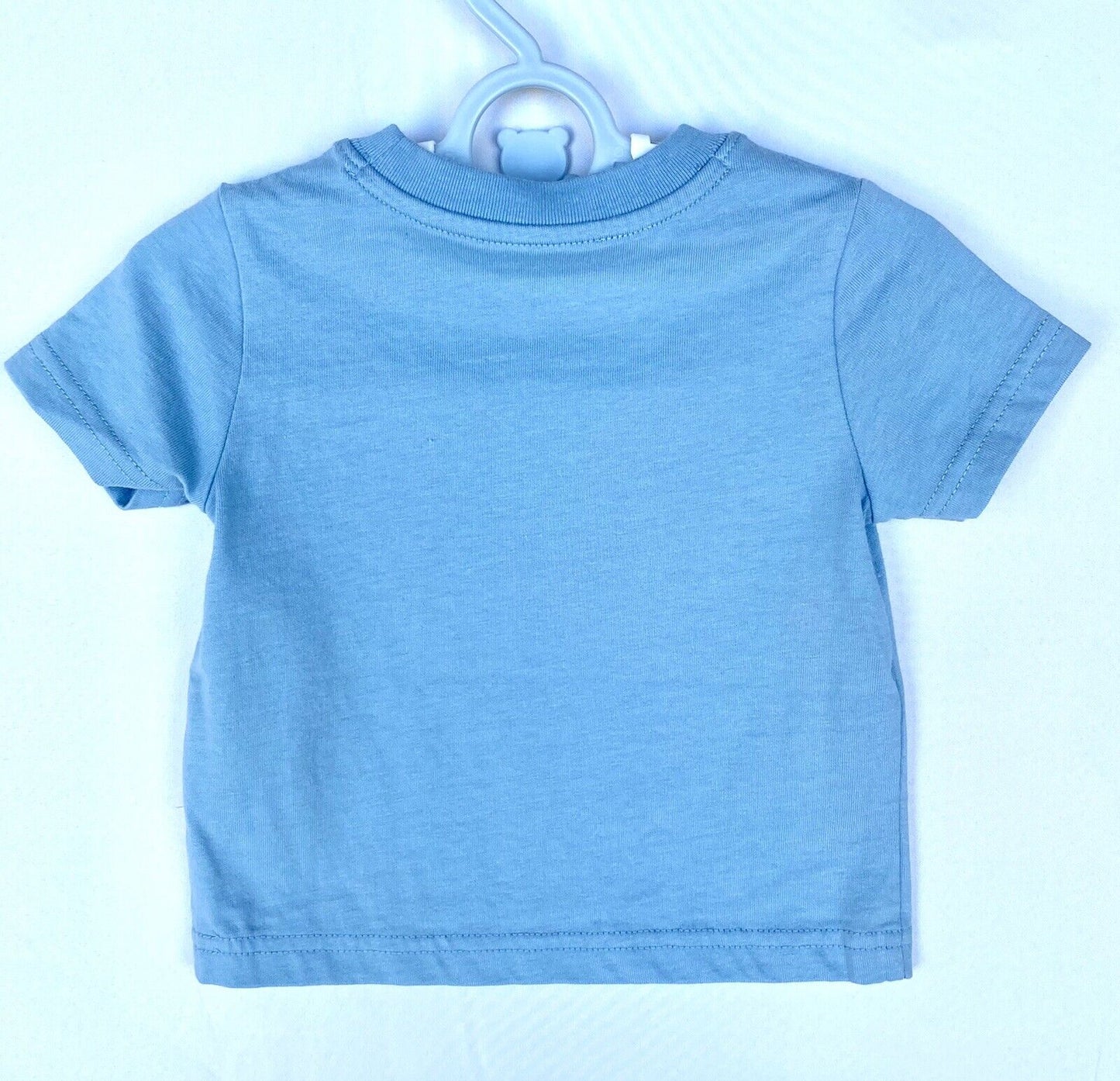 Janie And Jack Coasting Blue Tee Shirt Soft 6-12 M Retail $29 Price $21.50 NEW