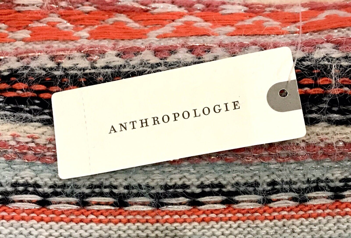 anthropologie knitted knotted Stripe sweater. Retail $148 Price $69 Size M NWT