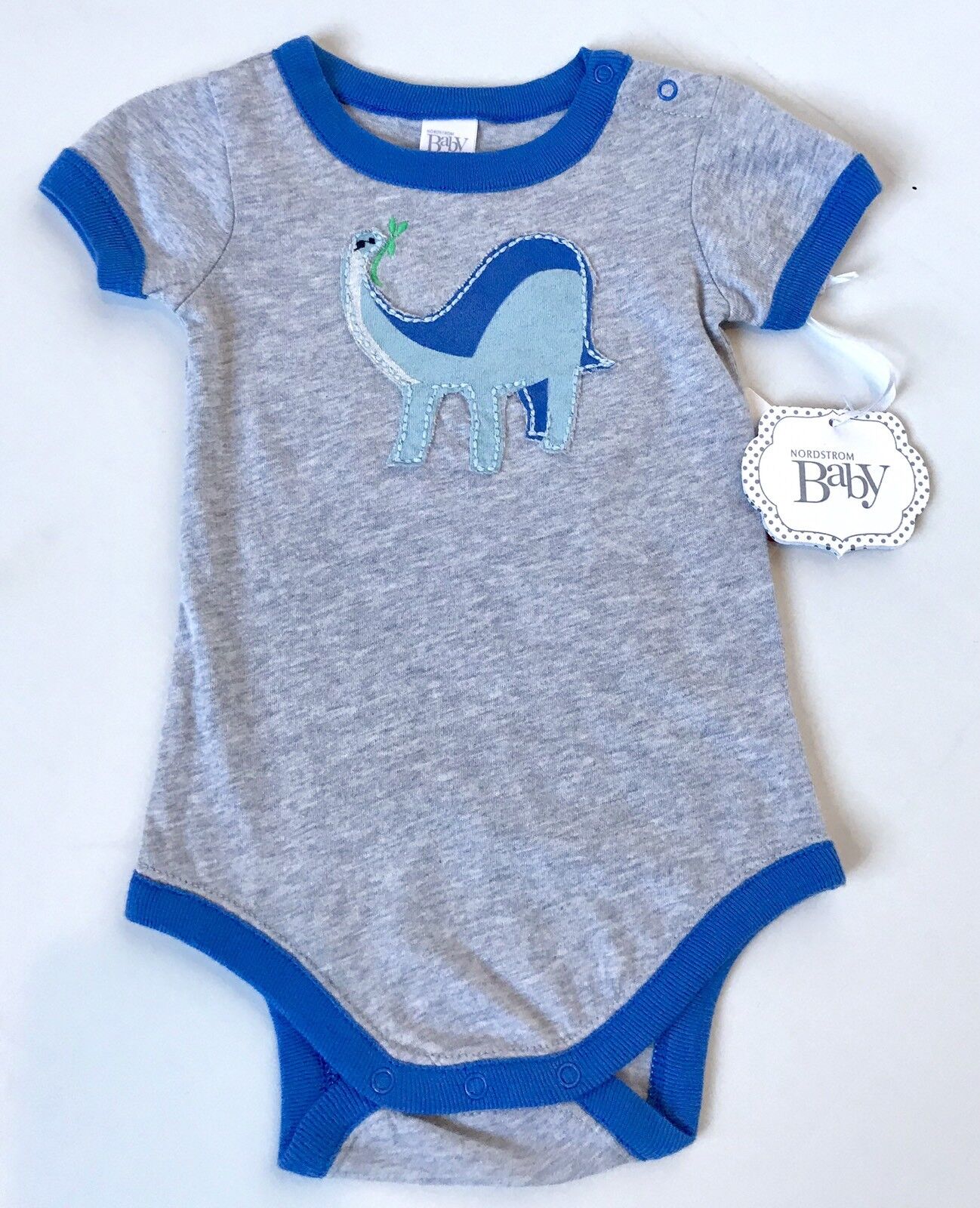 Nordstrom baby Appliqué Dinosaur Body & Pants NWT  Retail $29 Price $17.90 NB