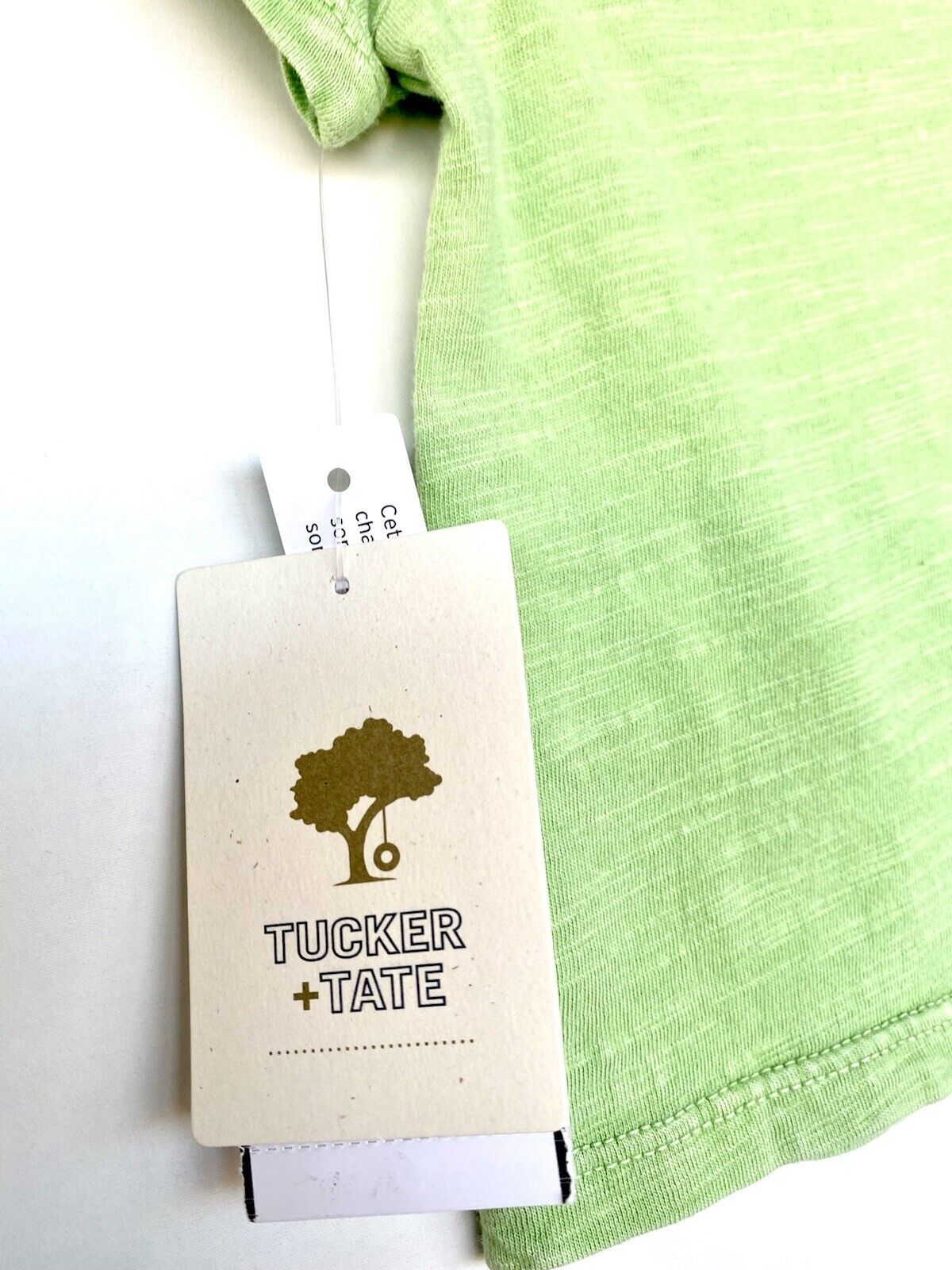 Tucker + Tate Green Washed Out T-Shirt. NWT Price $1$15 Age 6m 100% Soft Cotton