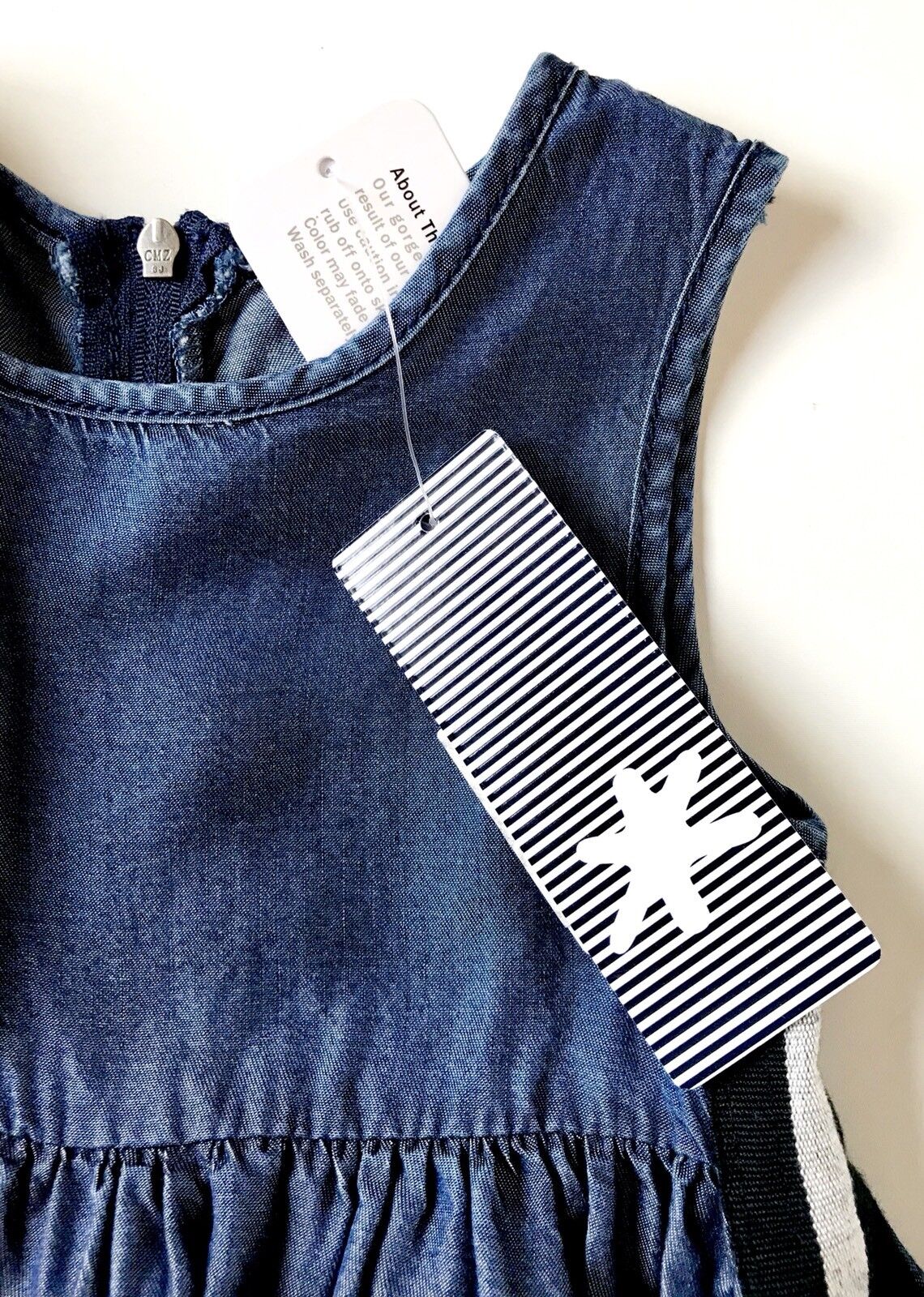 Splendid Soft Tencel Denim Dress & Panties. Retail $40 Price $26 NWT 12-18 Month