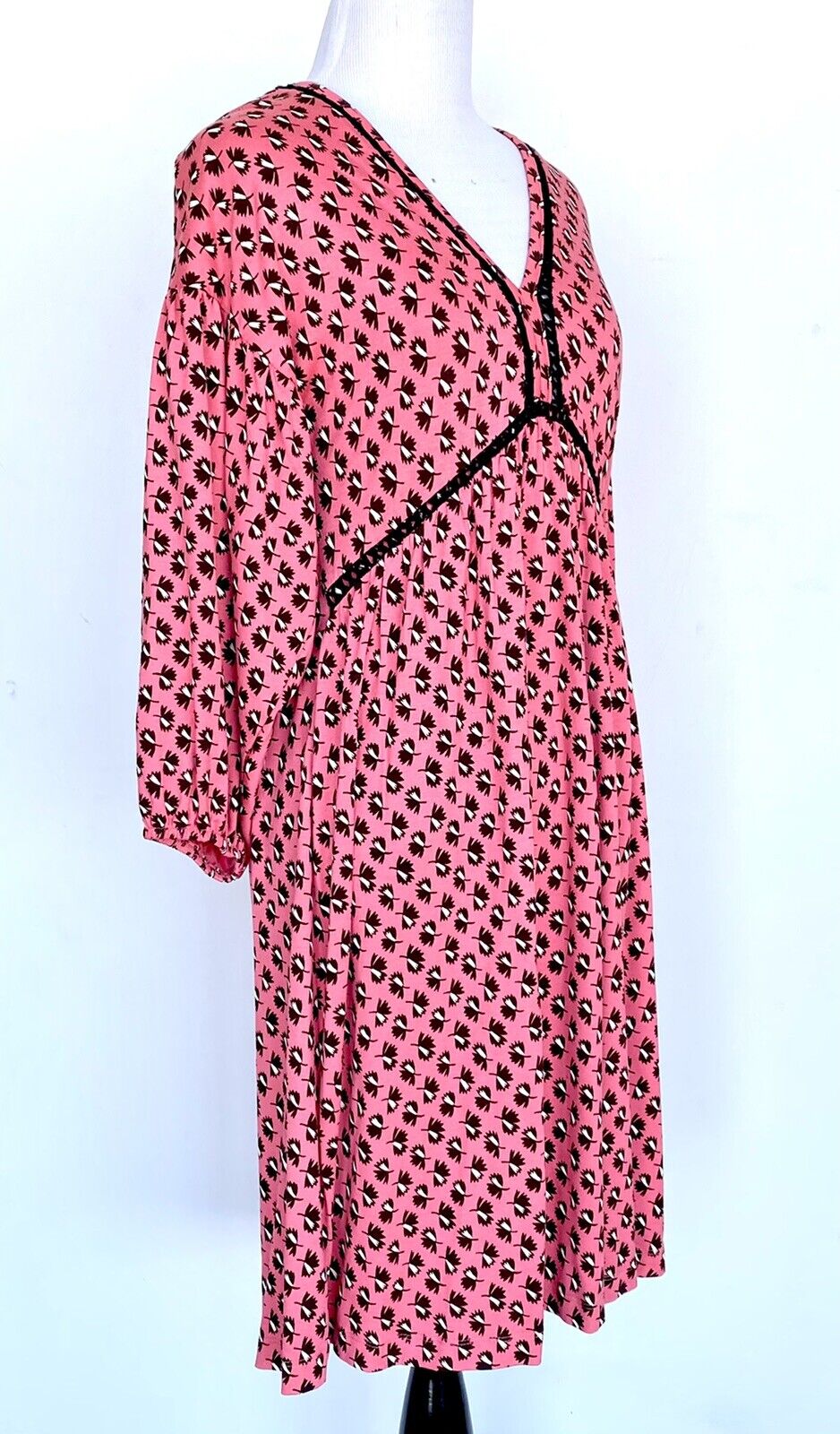 Next coral laced cutout dress size US Small (UK 8) price $54 NWT