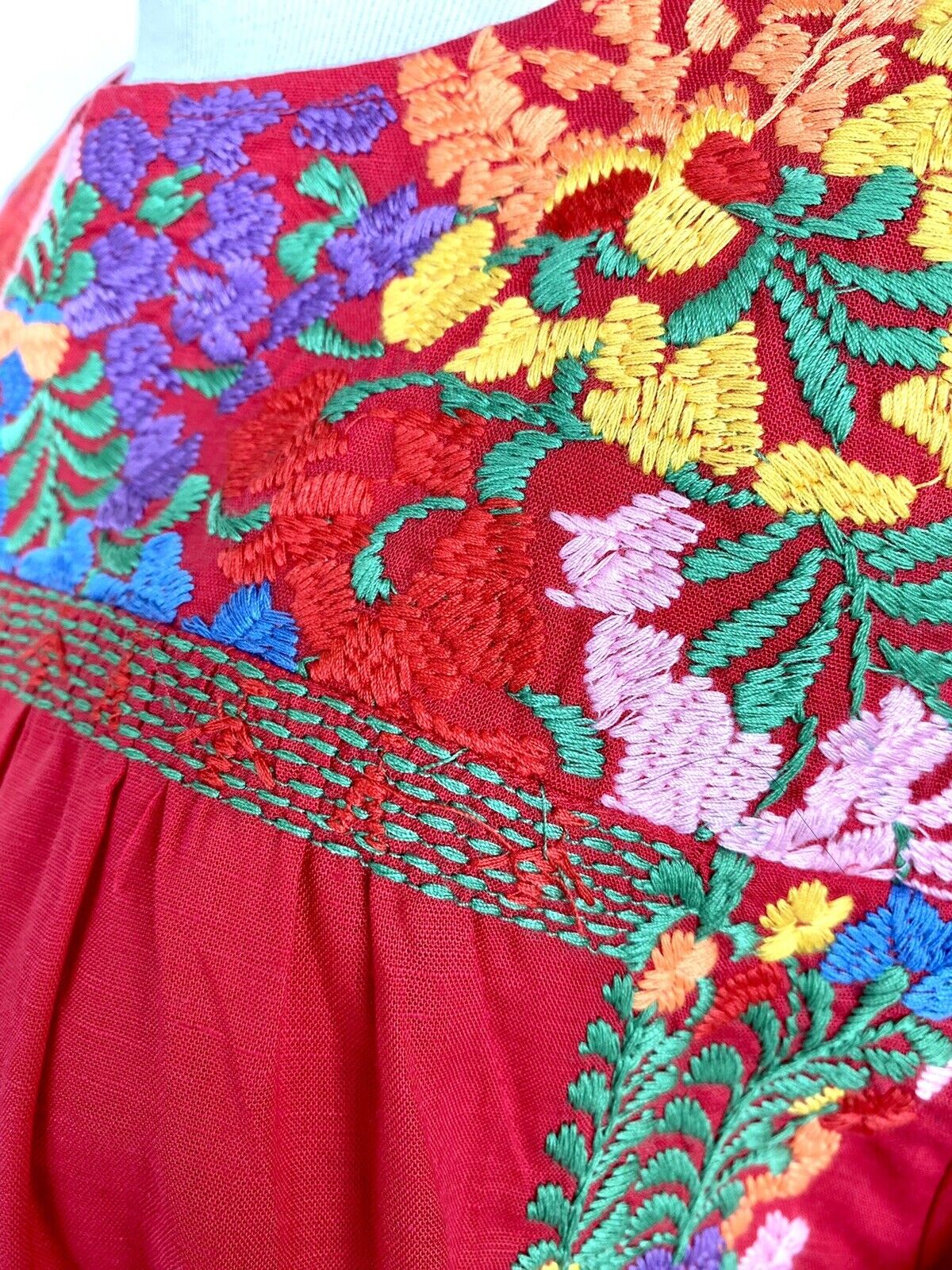 J Marie embroidered Catherine Top bell sleeve XSmall Retail $92 Price $46 NWT