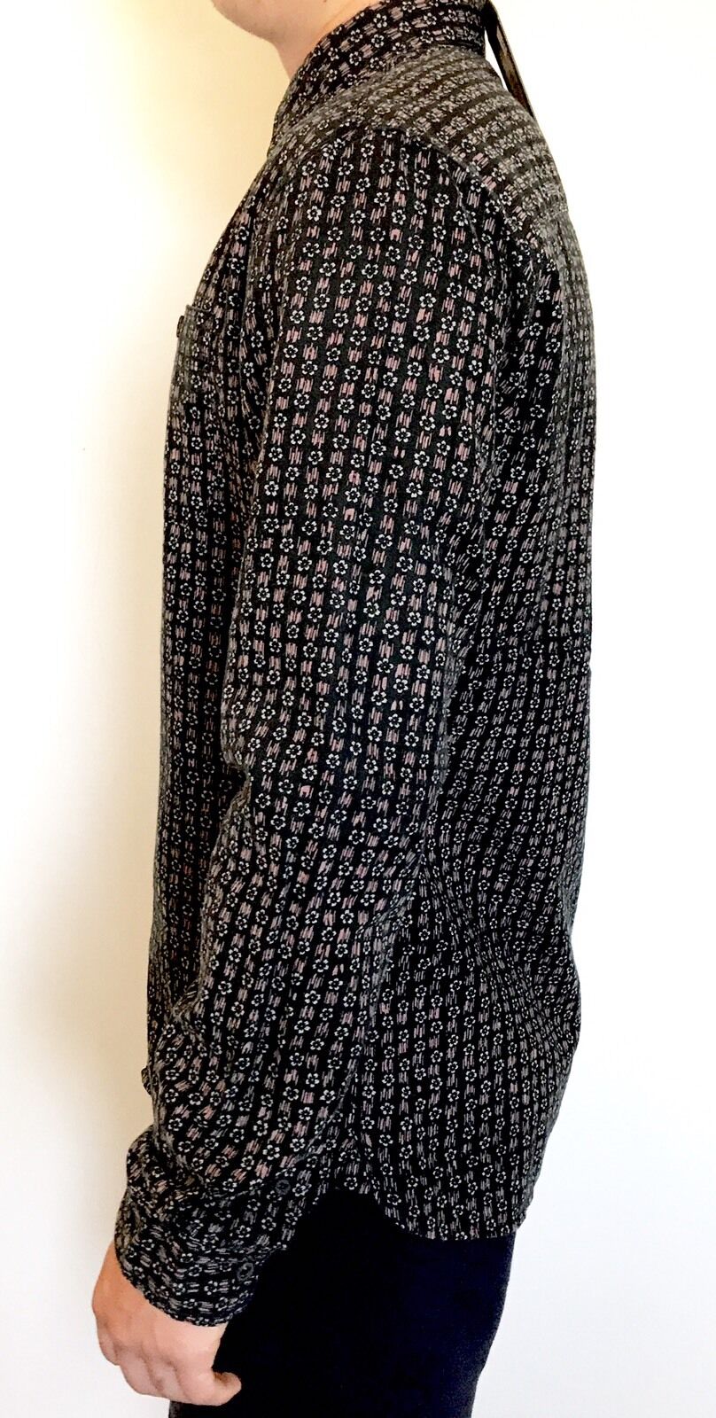 AllSaints indiola LS Shirt  Retail $178 NWT Price $78 All Saints XS