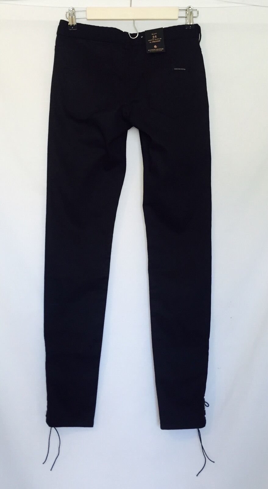 Maison Scotch Scotch & Soda Black Skinny Jeans NWT Size 25 Retail $189 Price $89
