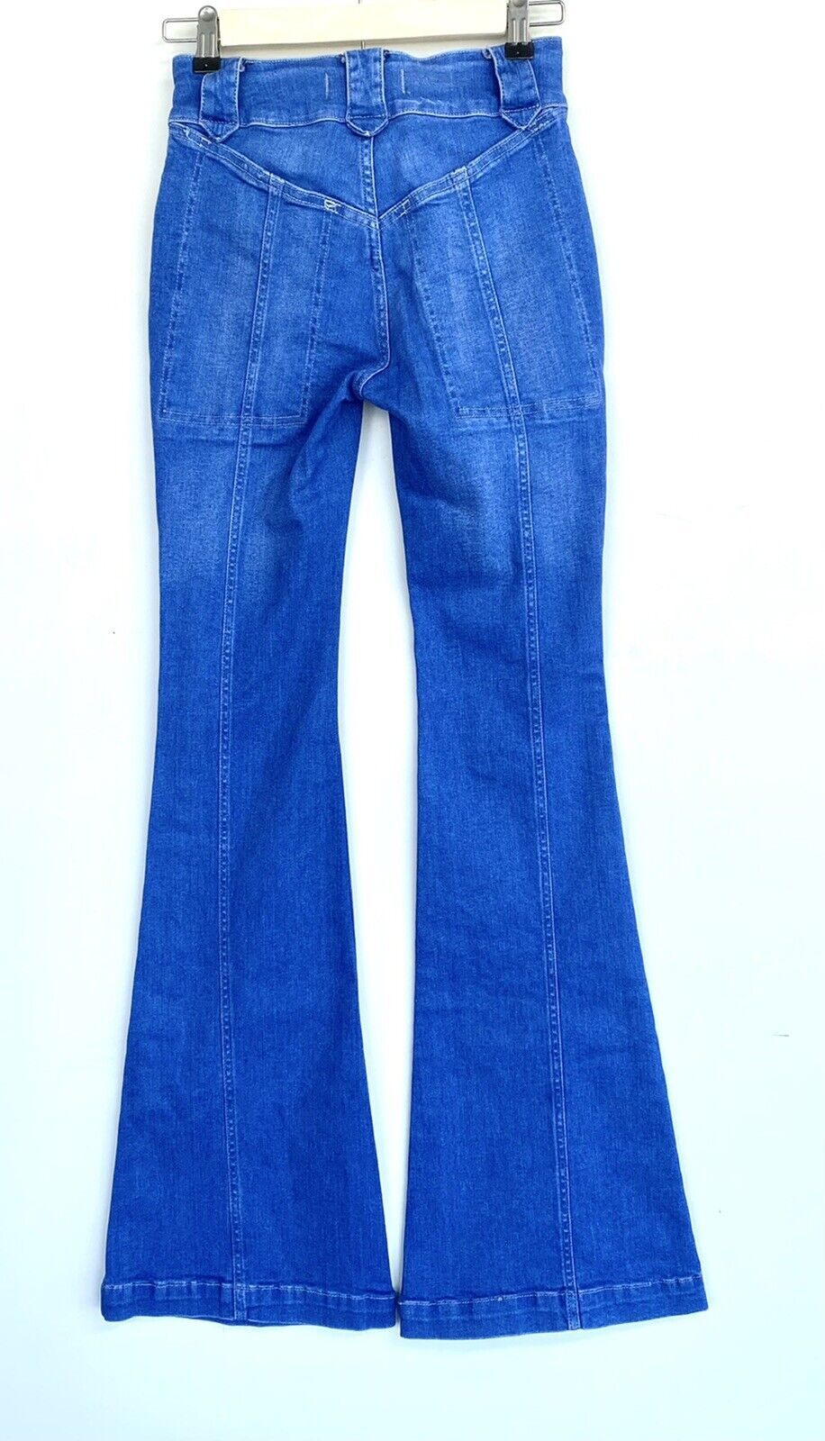 Free People Layla High Rise Flare Jean Sz 24 Retail $128 Price $69 NWT