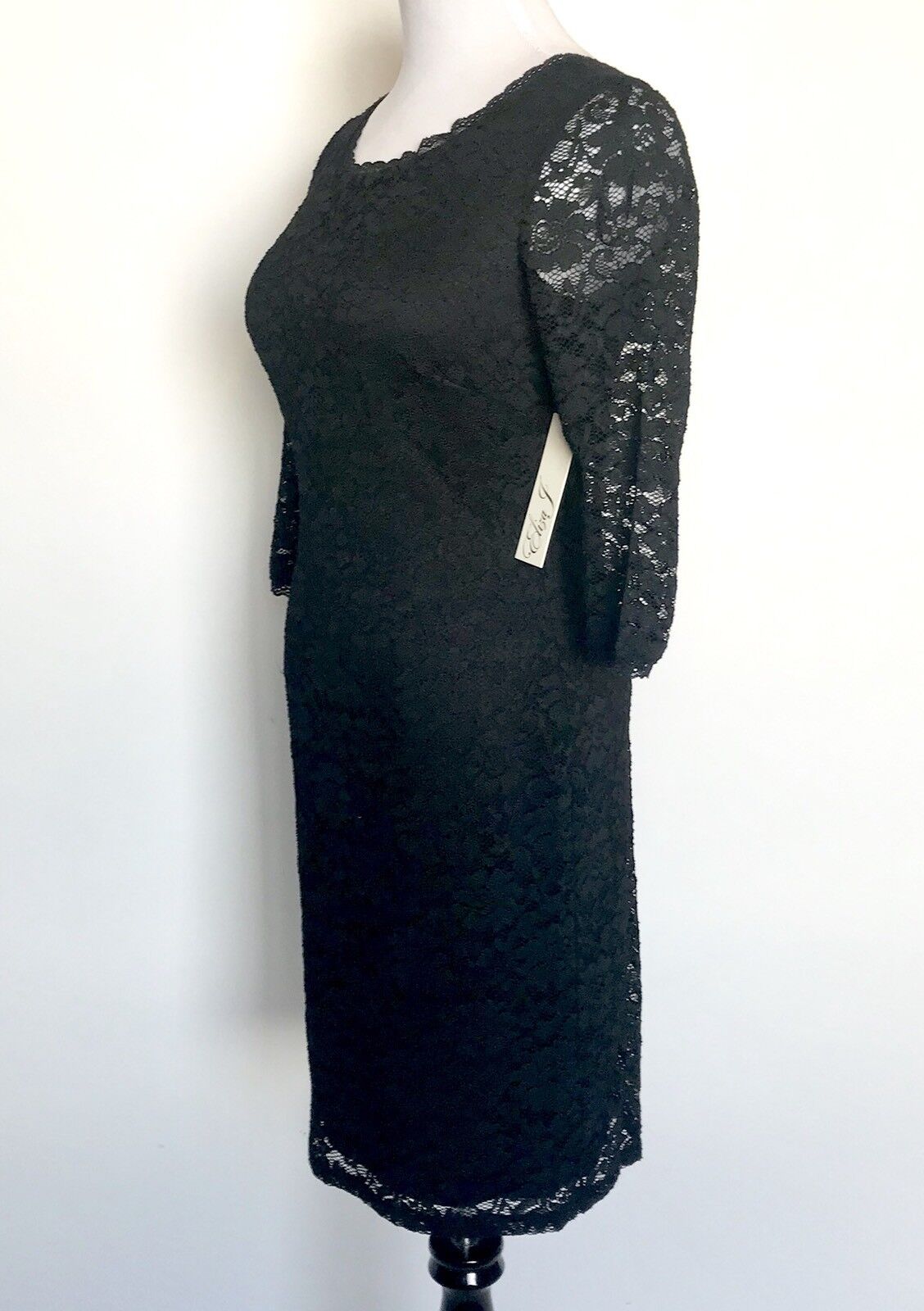 Eliza J  Black Lace Dress NWT Retails $128 Price $68 Size 4