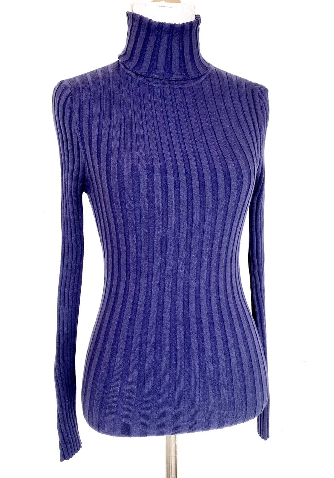 Sundance Legends Turtleneck Sweater Retail $88 Price $52 NWT PXS Eclipse Blue