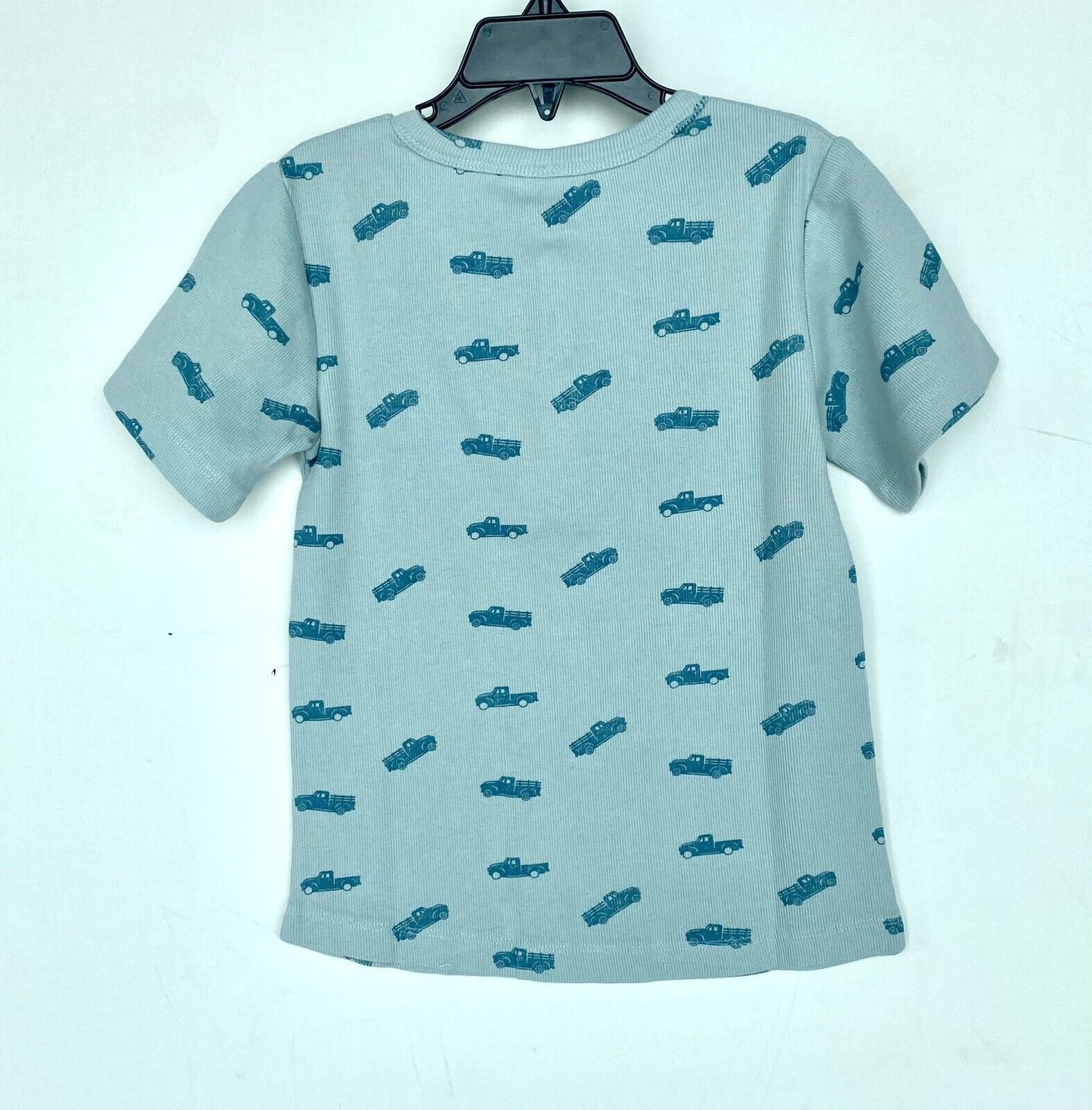 Kate Quinn Organic Cotton Henley Top Retail $32 Price $25 Age 6 Farm Truck