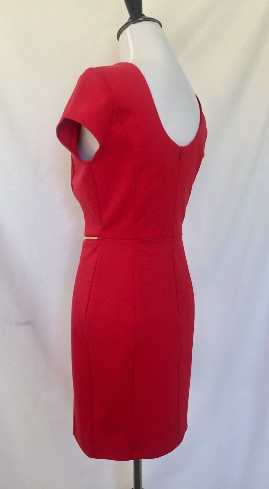 Romeo + Juliet Couture Red Dress With Waist Zip NWT Retail $205 Price $45 Size M