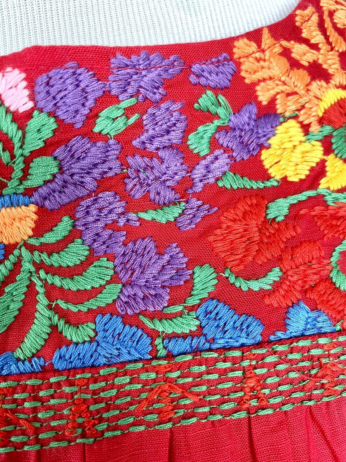 J Marie embroidered Catherine Top bell sleeve XSmall Retail $92 Price $46 NWT