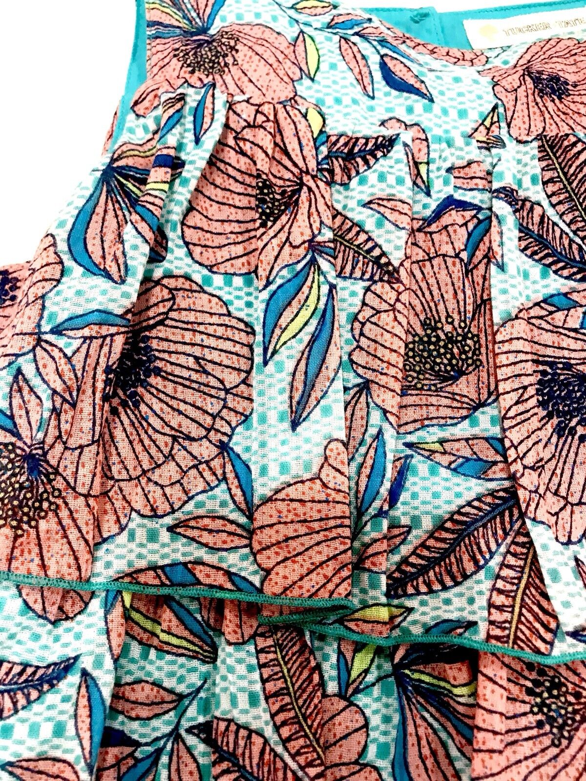 Tucker + Tate Fan Flower Ruffle Top. NWT Retail $35 Price $20.98 Age 6