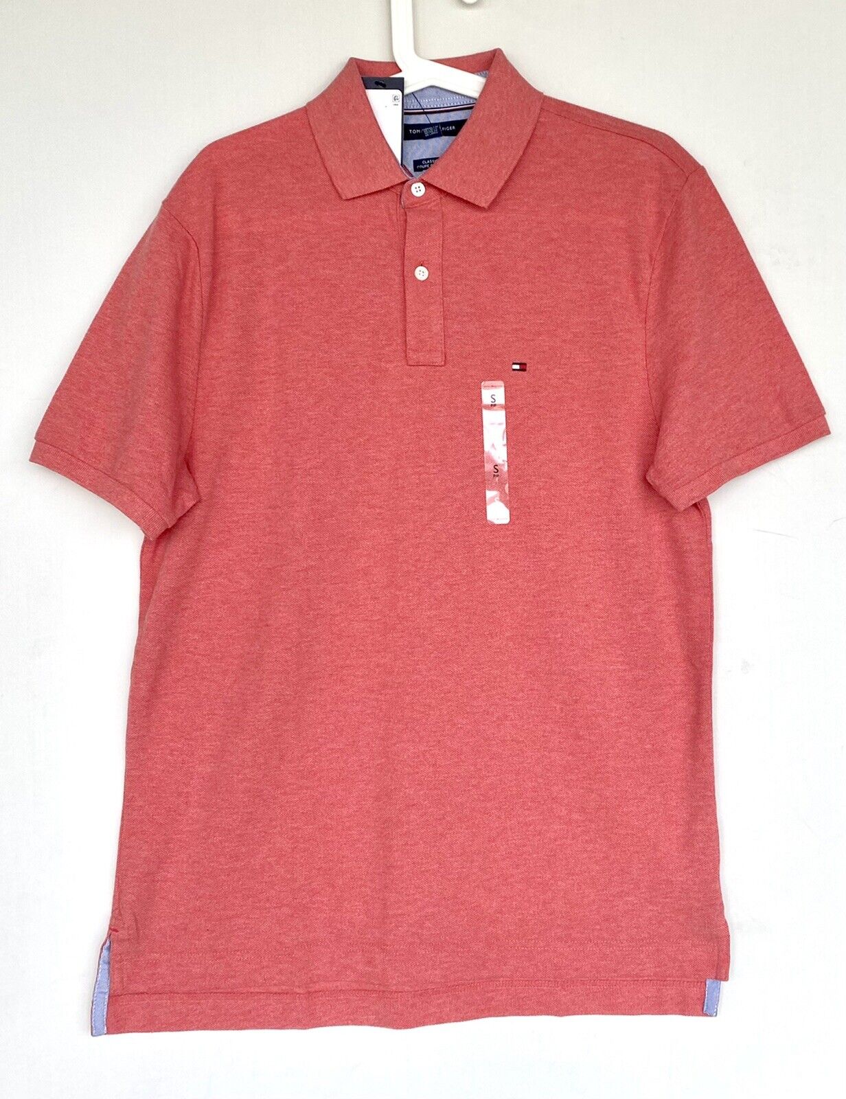Tommy Hilfiger Coral SS polo shirt Retails $49.50 Price $34 Size S
