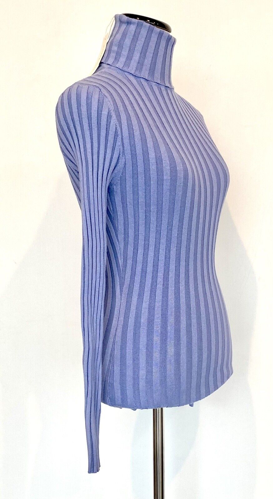 Sundance Legends Turtleneck Sweater Retail $88 Price $52 PXXS Periwinkle Blue