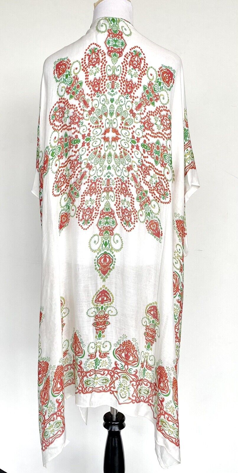 moss rose kimono cover up $39 Eastern Print. One Size. Soft Viscose