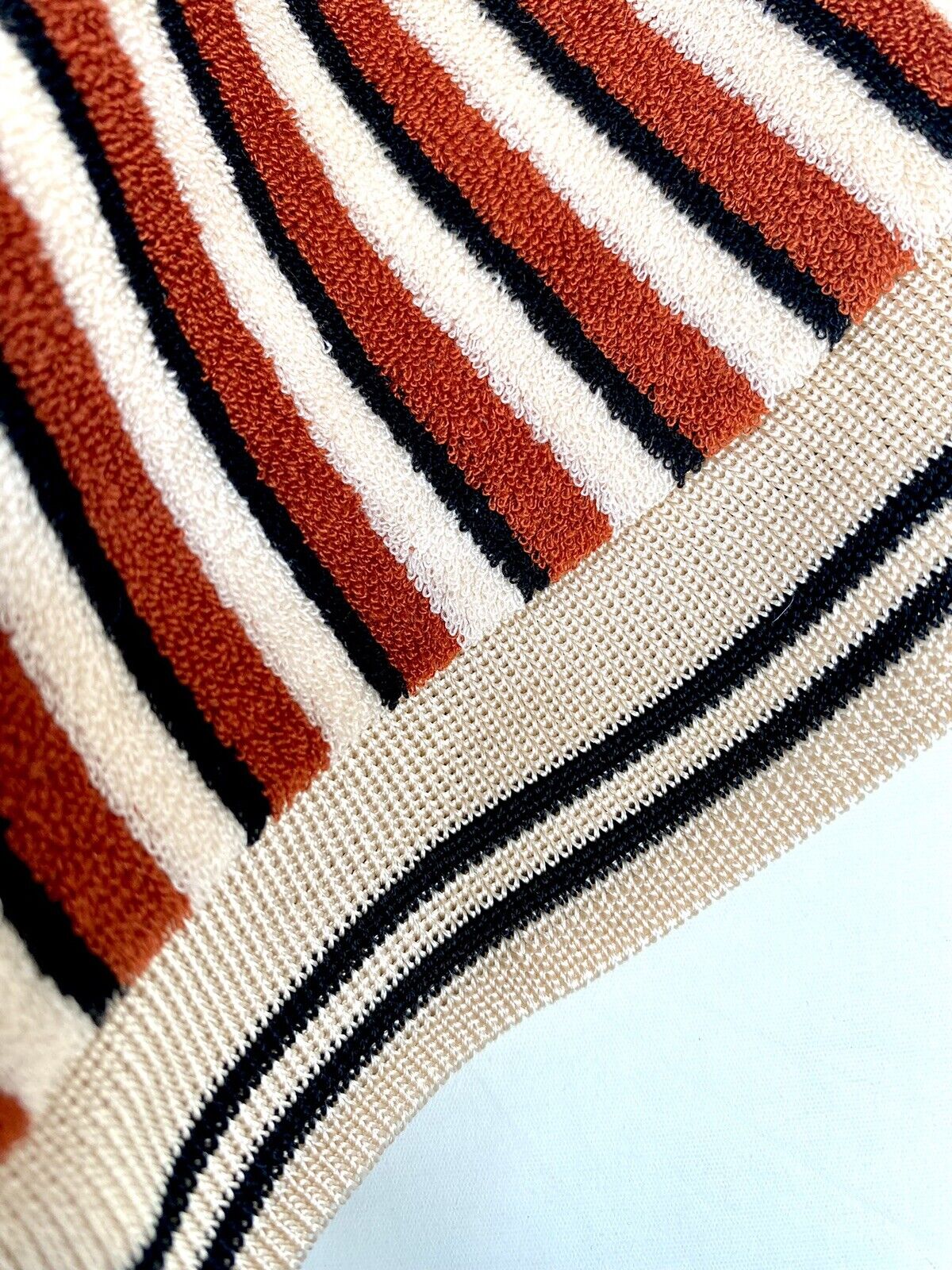 Scotch & Soda Striped Poolside Toweling Dress Cover Up Retail $135 Price $79