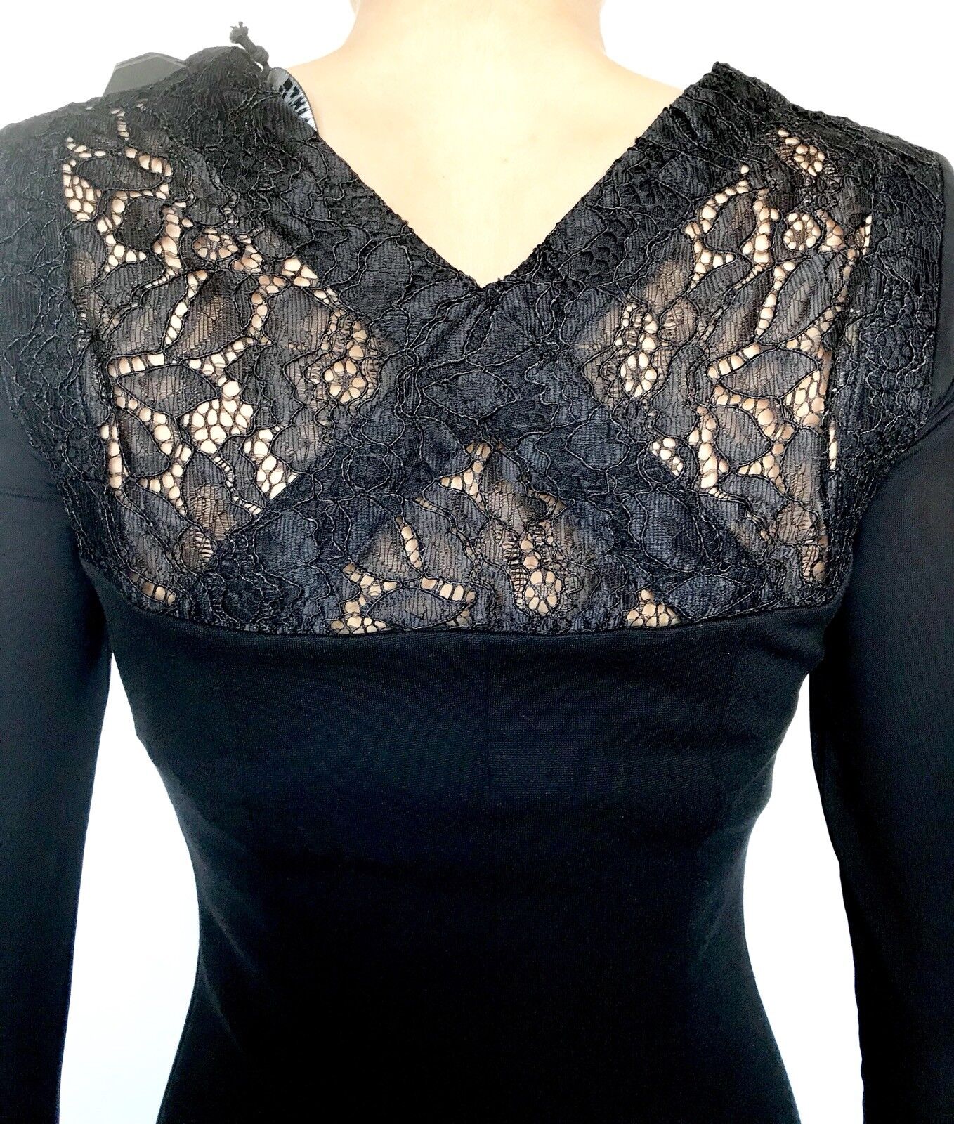 AllSaints Helis Black Bodycon Dress. NWT Retail $360 Price $145 All Saints 0