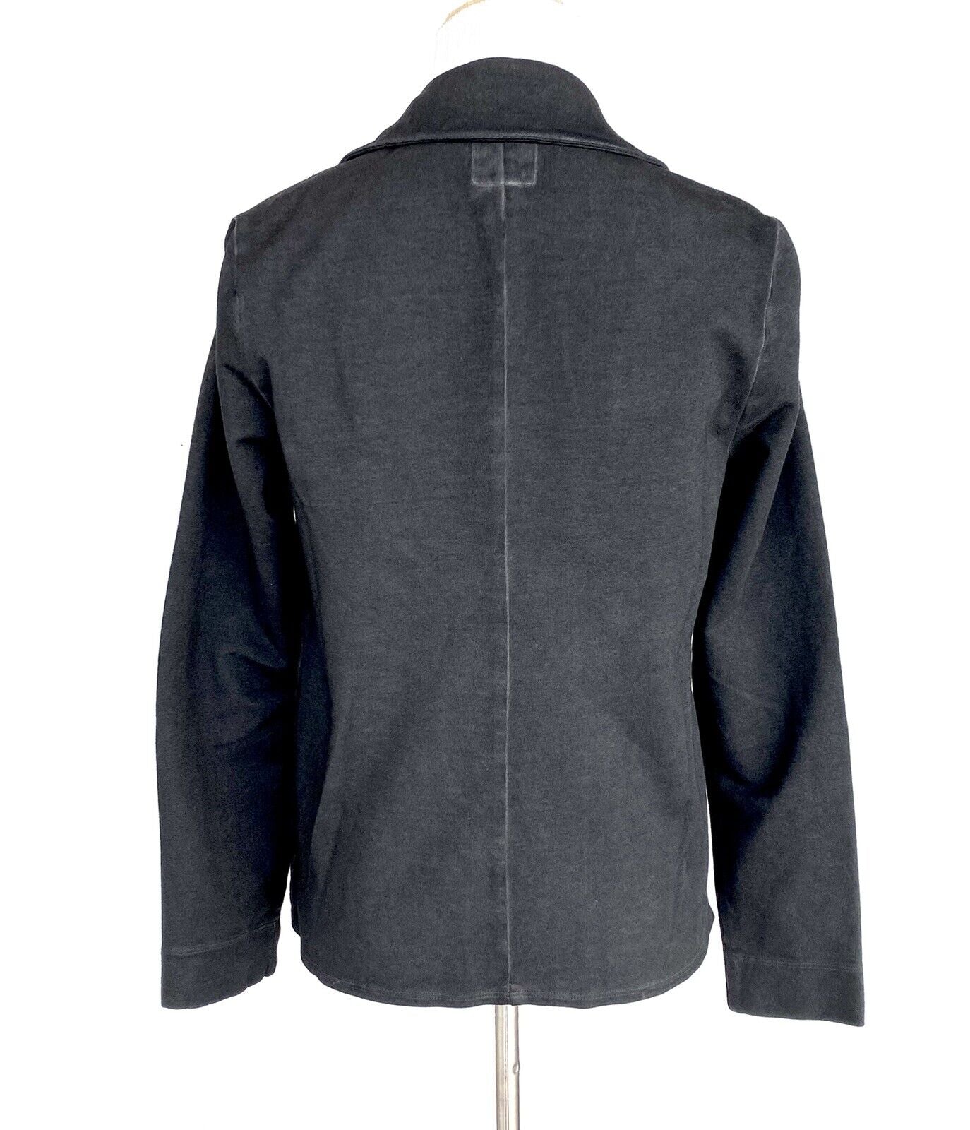 Nic + Zoe Graphite Open Front Blazer Jacket Distressed XS Retail $148 Price $48