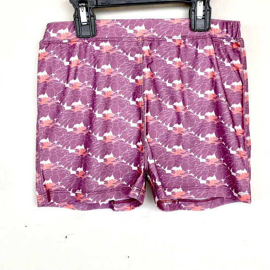 Kate quinn swim Shorts Hot House Flower Mauve White  Retail $32 Price $22 Age 5