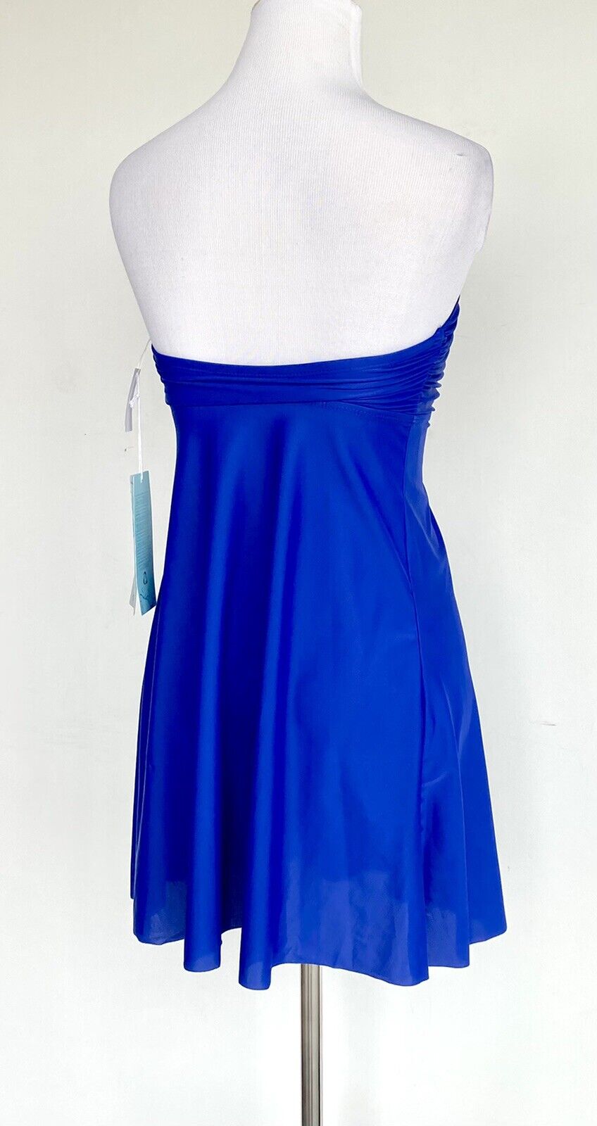 Eco Swim Blue Swim Dress Cover-Up Size S Retail $48 Price $28 NWT