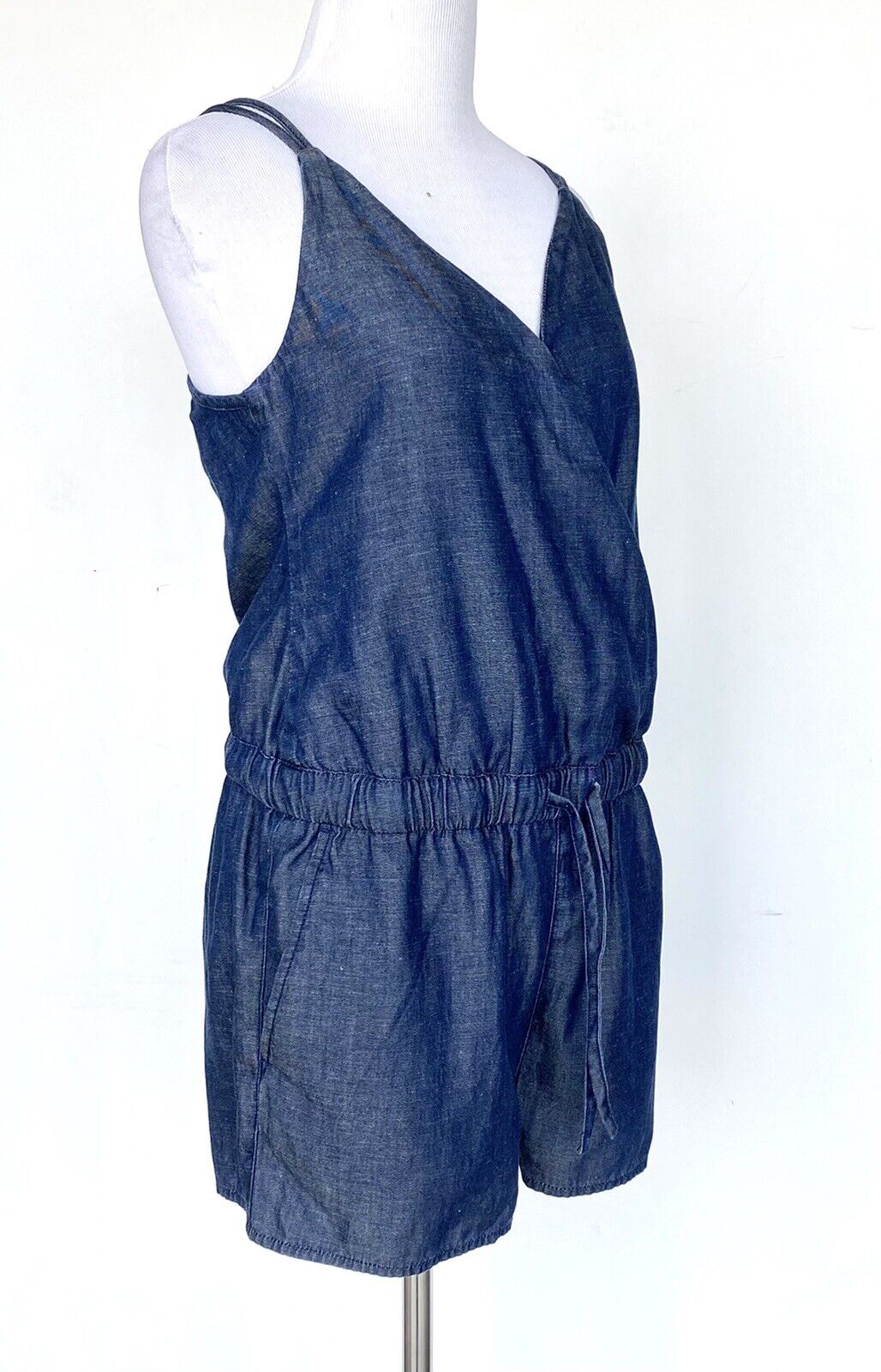 AllSaints Joanna Playsuit / Romper Tencel/Linen Retail $178 Price $86 Sz 4