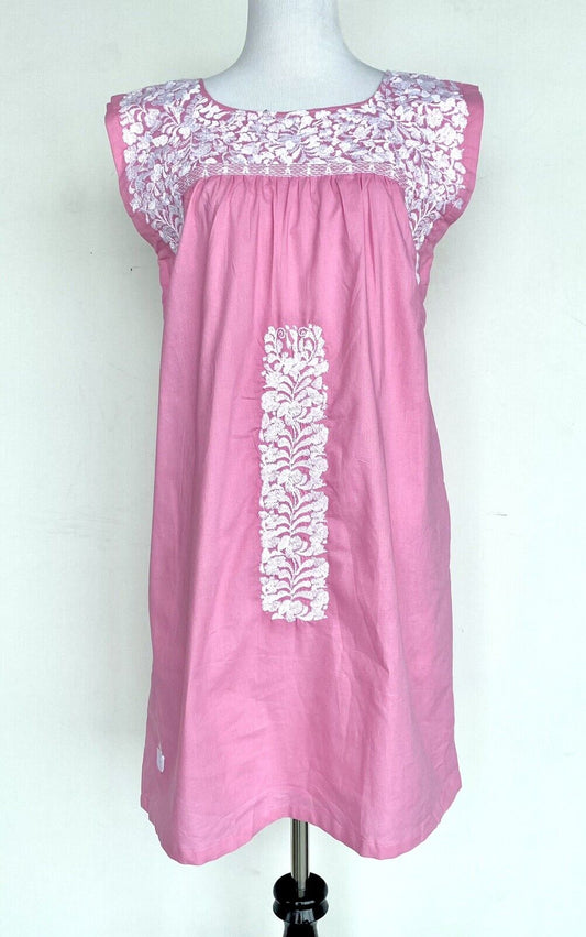 NWT J Marie embroidered Emory Dress size XS Retail $114 Price $65 Pink