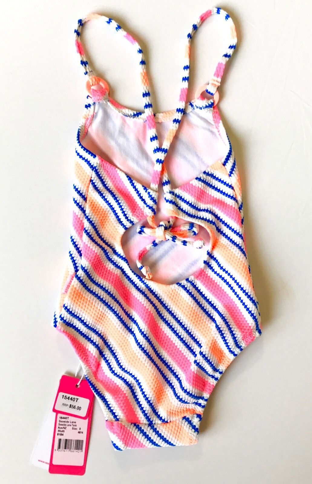 Seafolly Seaside Lane Weave Swimsuit 6-12 Months NWT Retails $56 Price $24