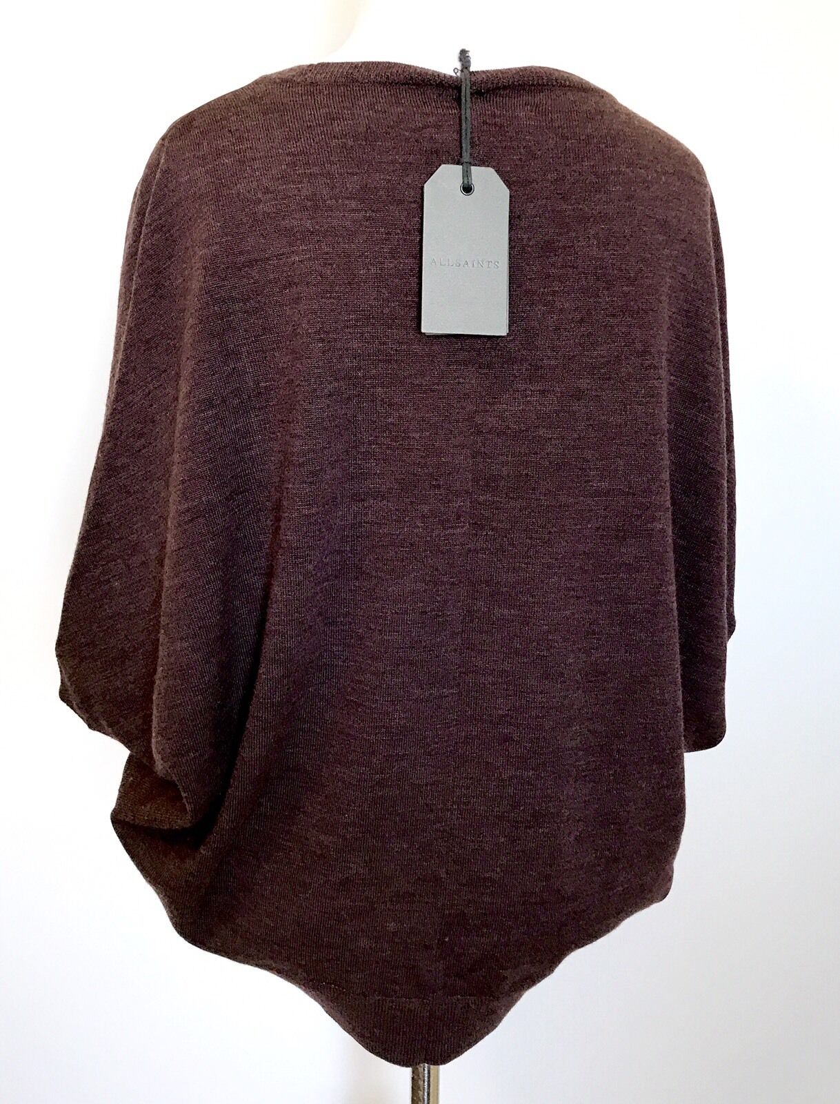 AllSaints Elwar Panel Merino Jumper NWT Retail $195 Price $89 Size S All Saints