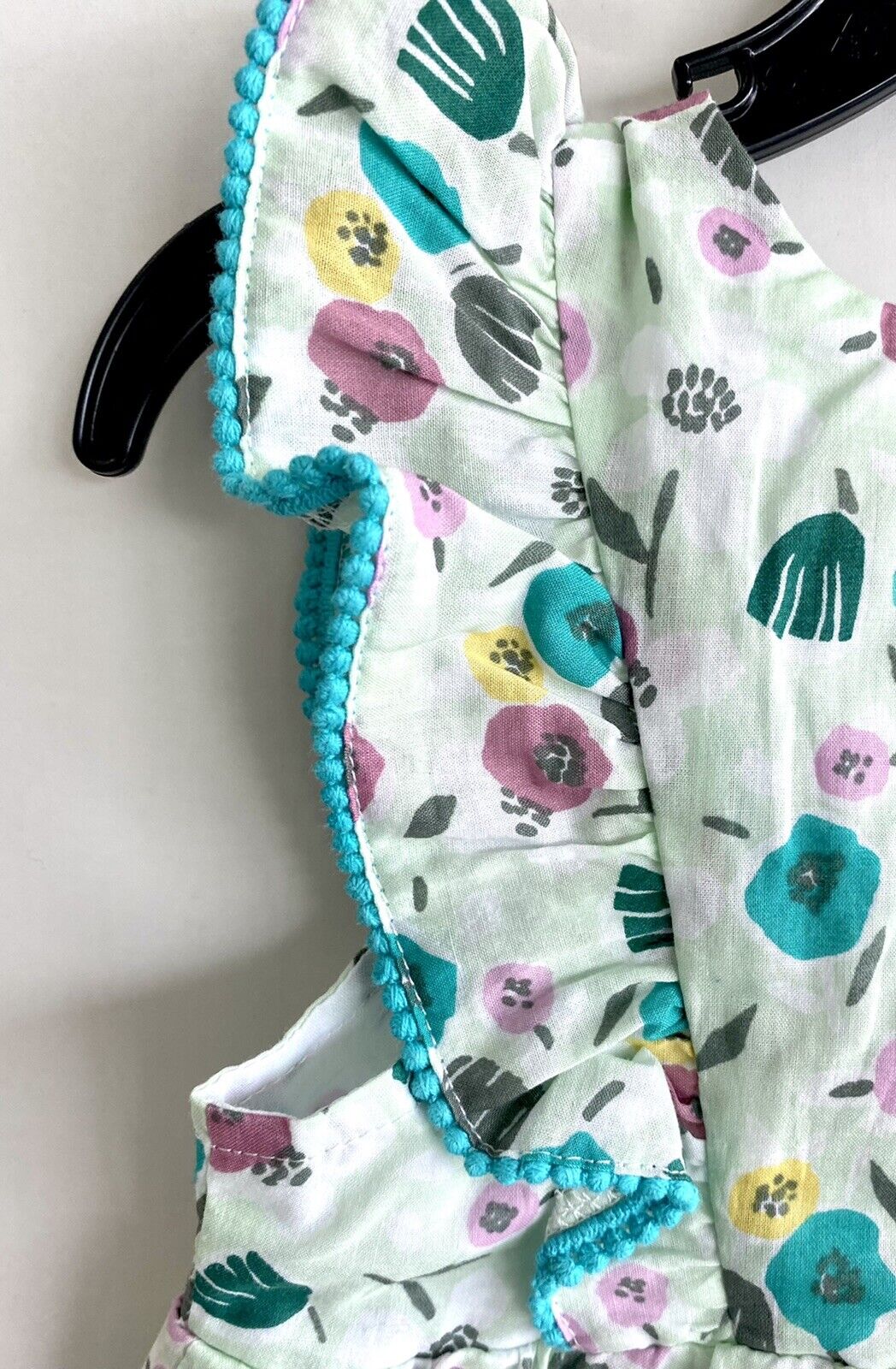 Peek Matissi 2 Pc Top And Shorts. Pom Pom Detail 18-24 M Retail $44 Price $30