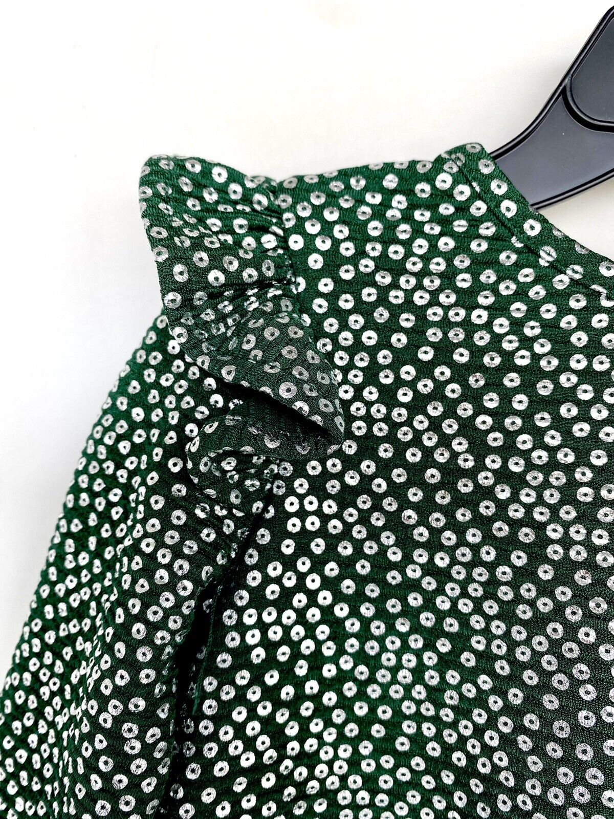 Pippa & Julie 2pc Baby Dress & Knickers Retail $44 Price $$28 12M Silver Green