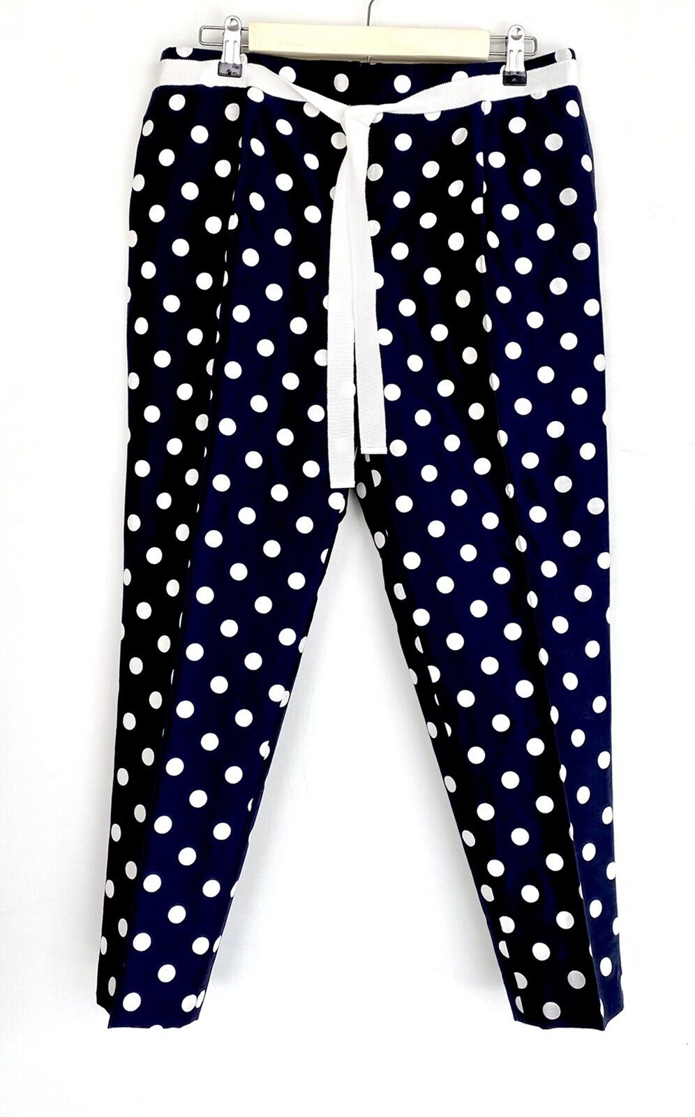 Carolina Herrera Silk Mix Formal Spot Pant. NWT Retail $445 Price $195 Size 6