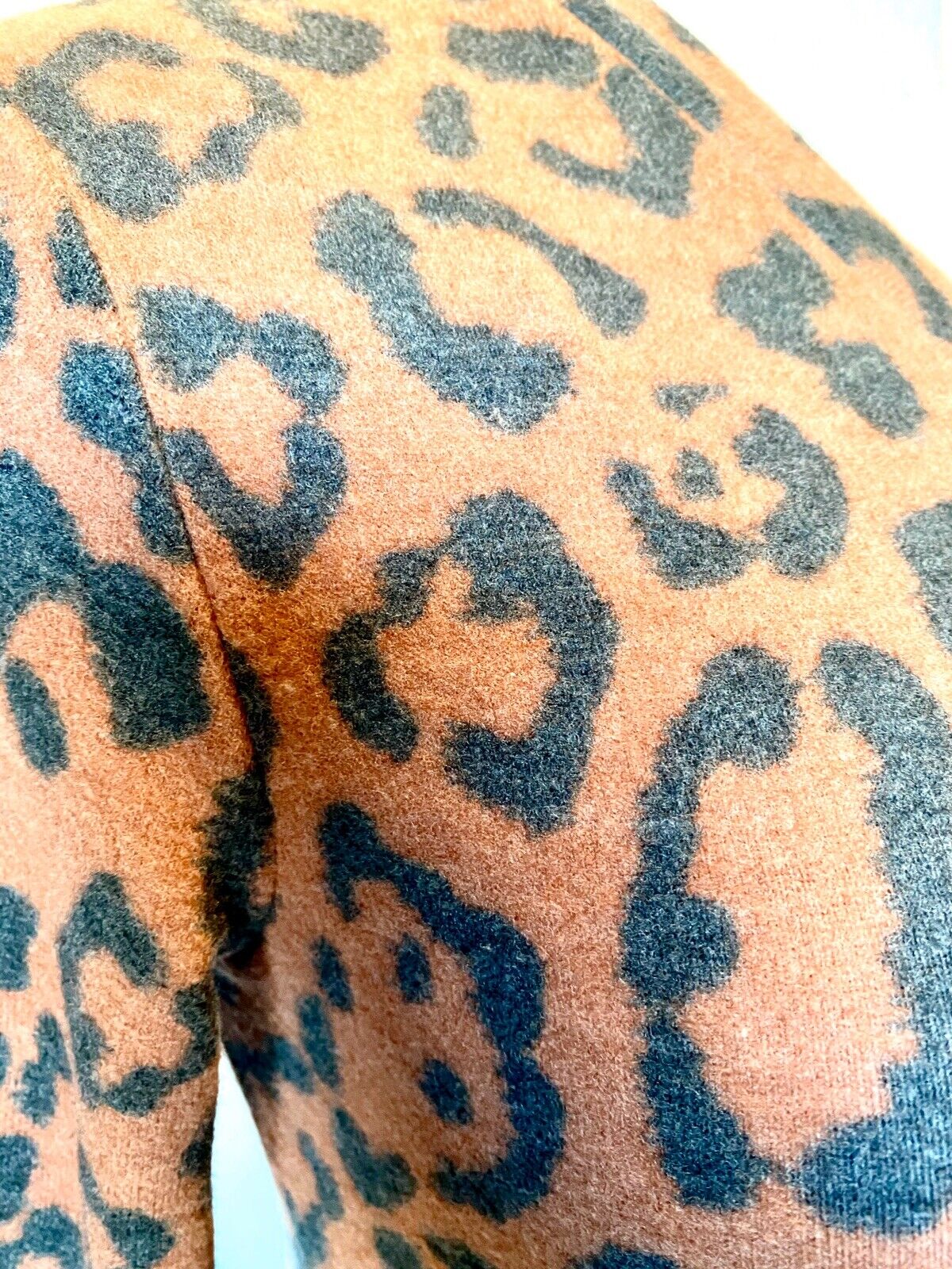 Como Vintage Super Soft Leopard Print Dress. Size XS NWT Price $39